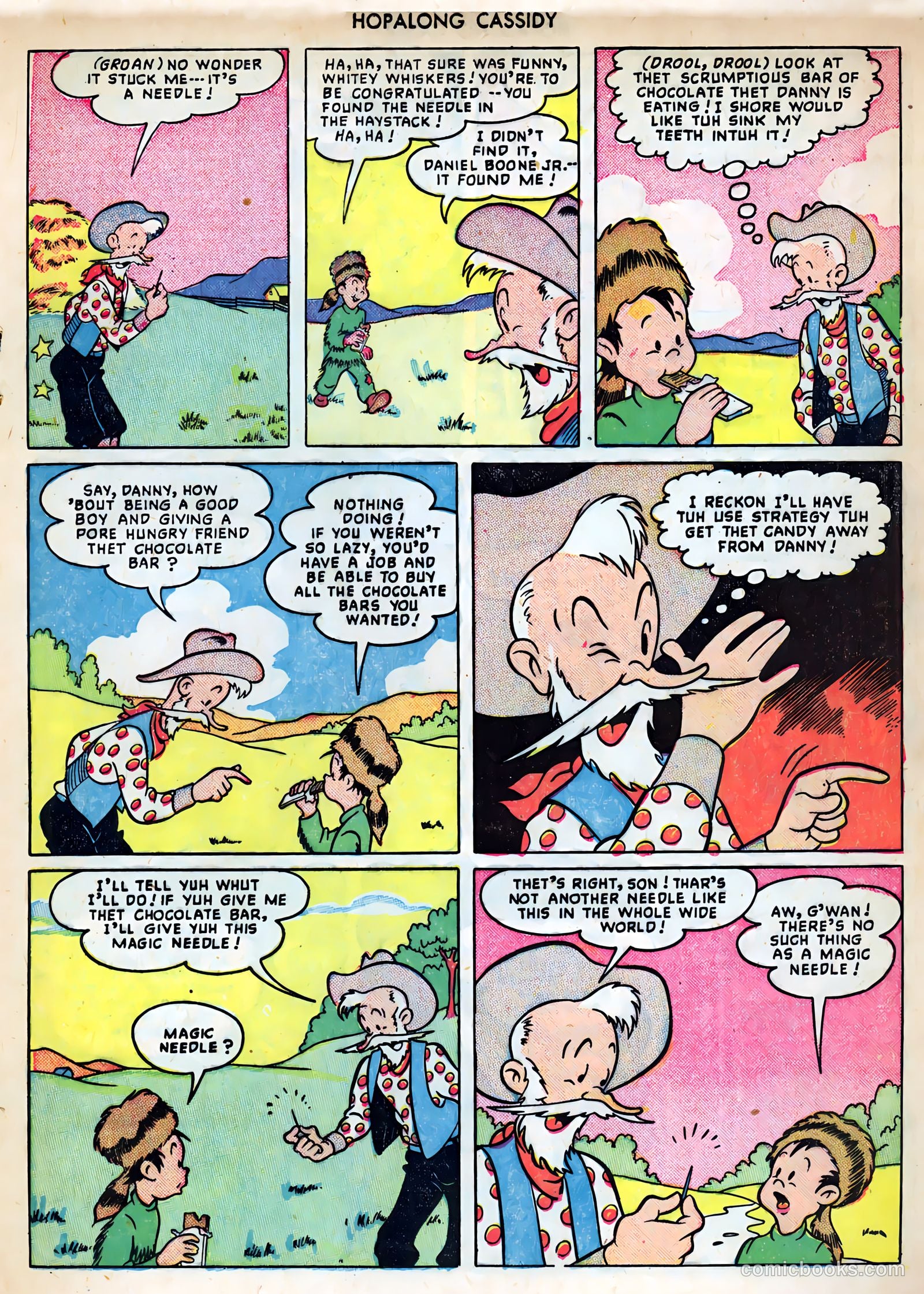 Hopalong Cassidy #38 — page 25 of 52
