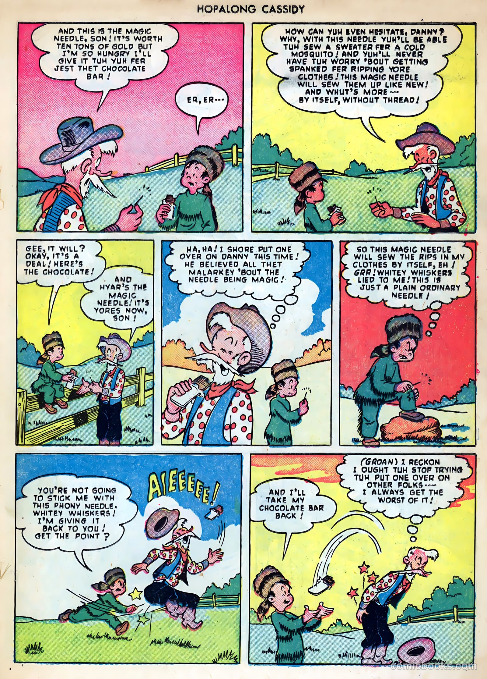 Hopalong Cassidy #38 — page 27 of 52