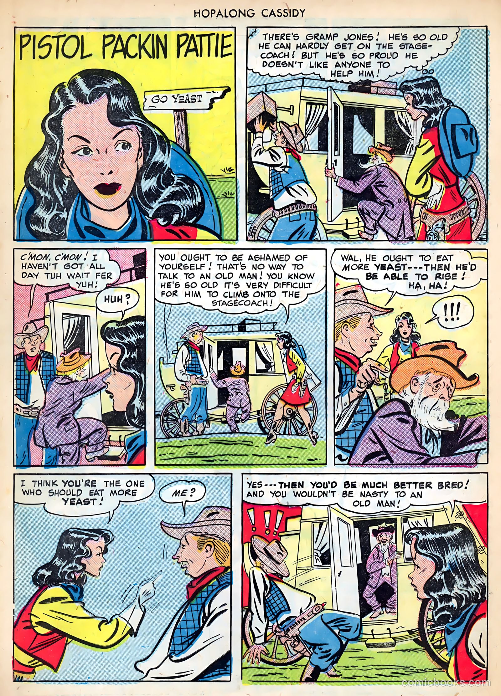 Hopalong Cassidy #38 — page 36 of 52