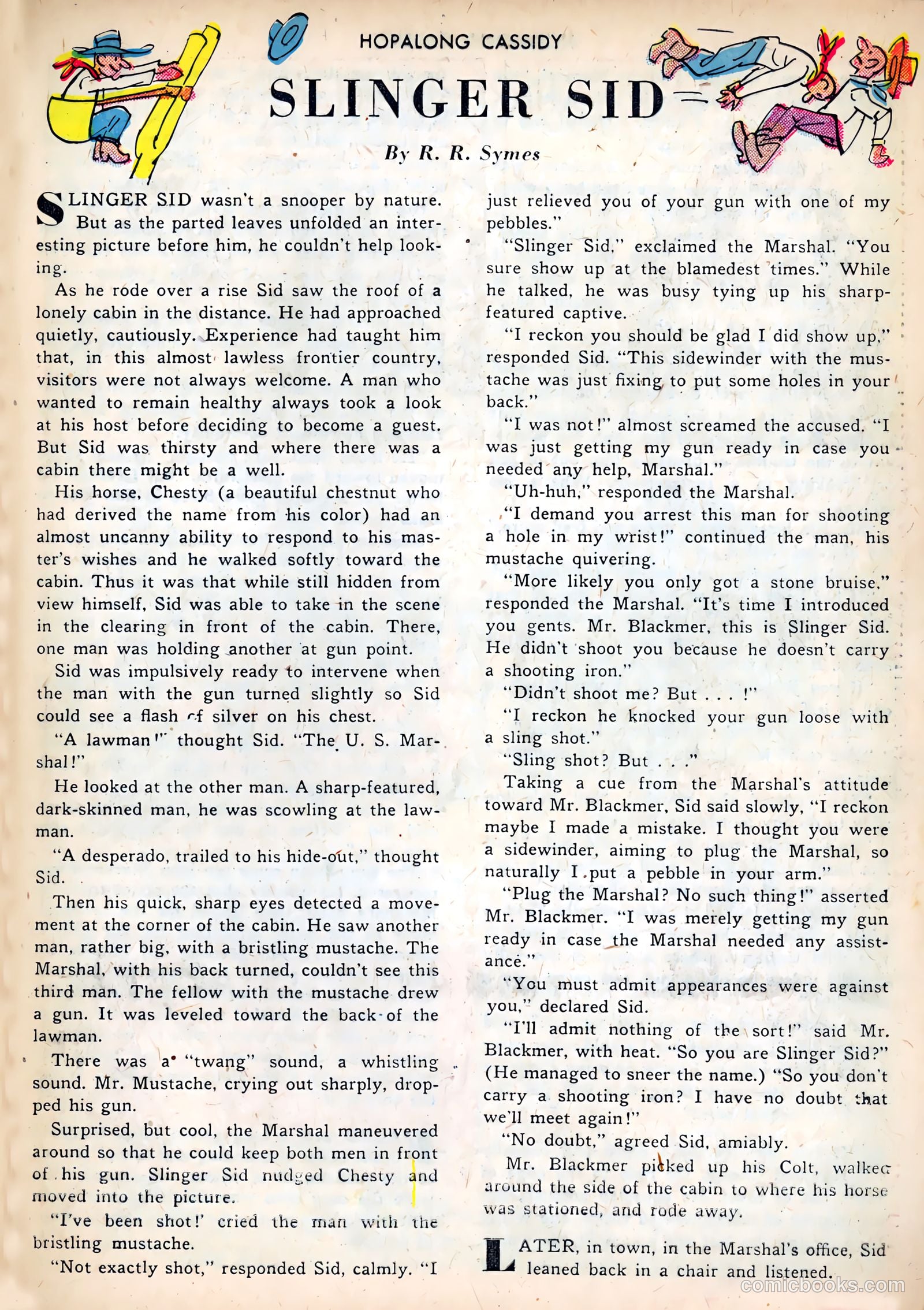 Hopalong Cassidy #38 — page 37 of 52