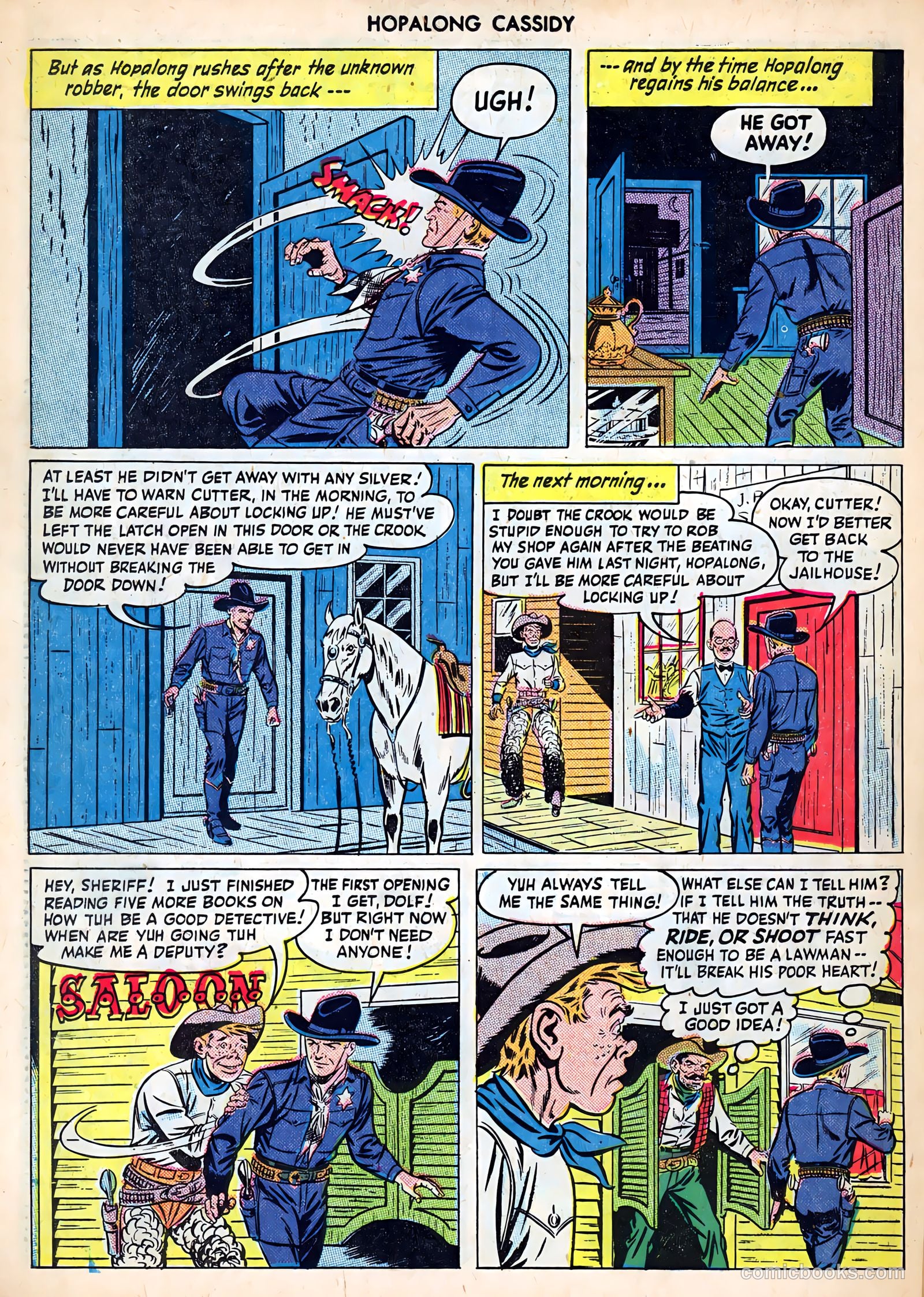 Hopalong Cassidy #38 — page 42 of 52