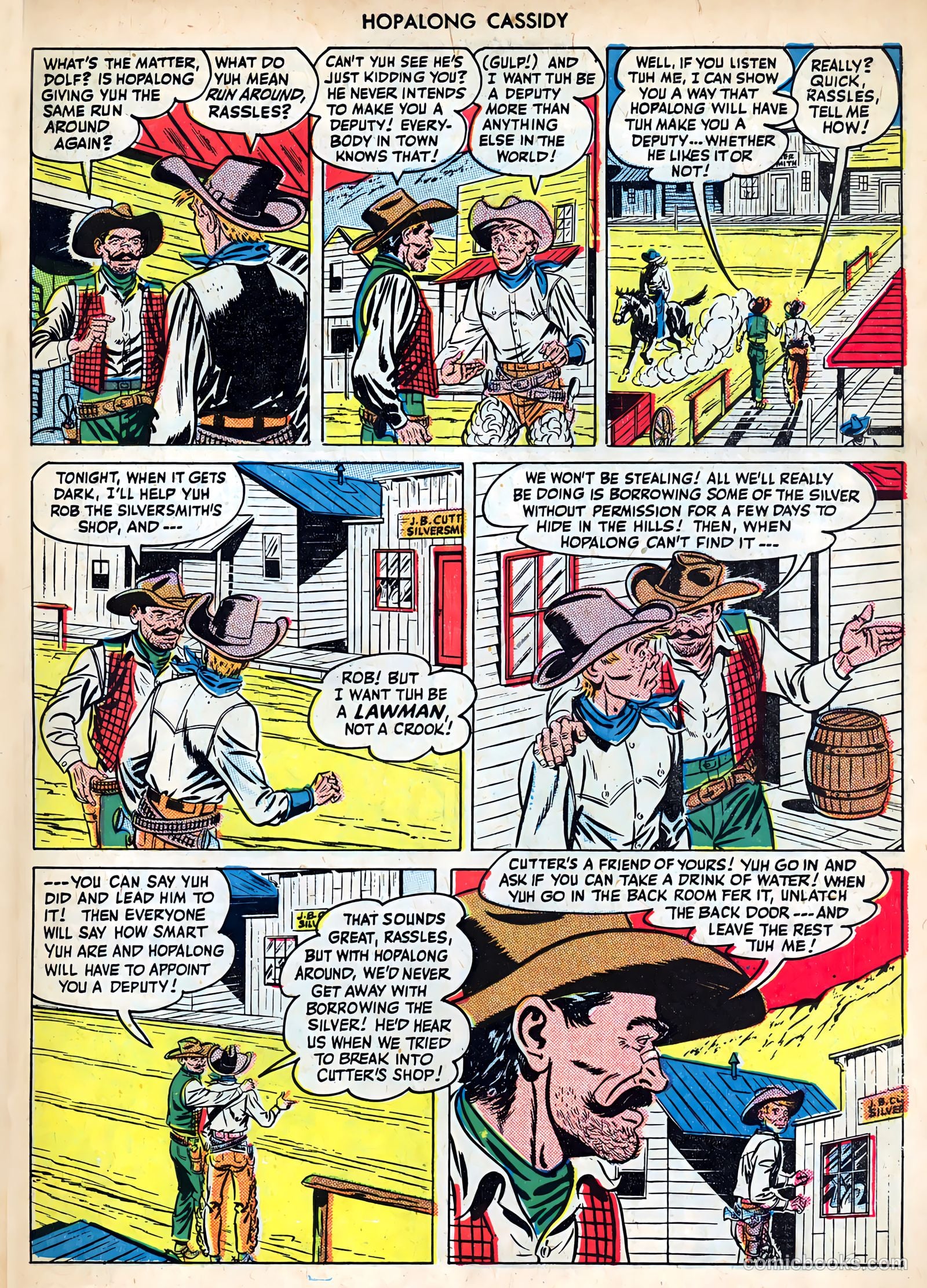 Hopalong Cassidy #38 — page 43 of 52