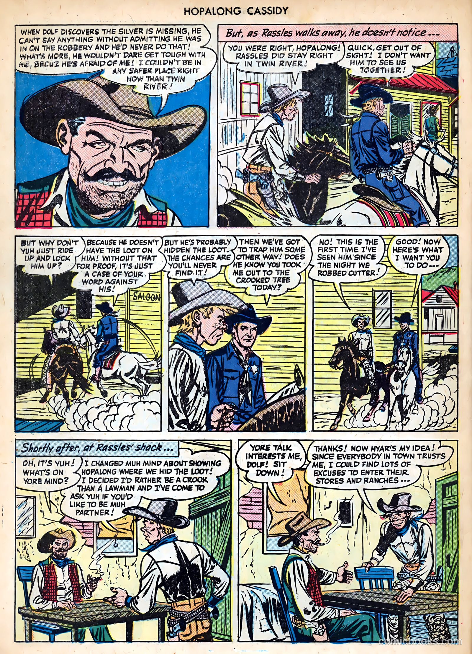 Hopalong Cassidy #38 — page 46 of 52