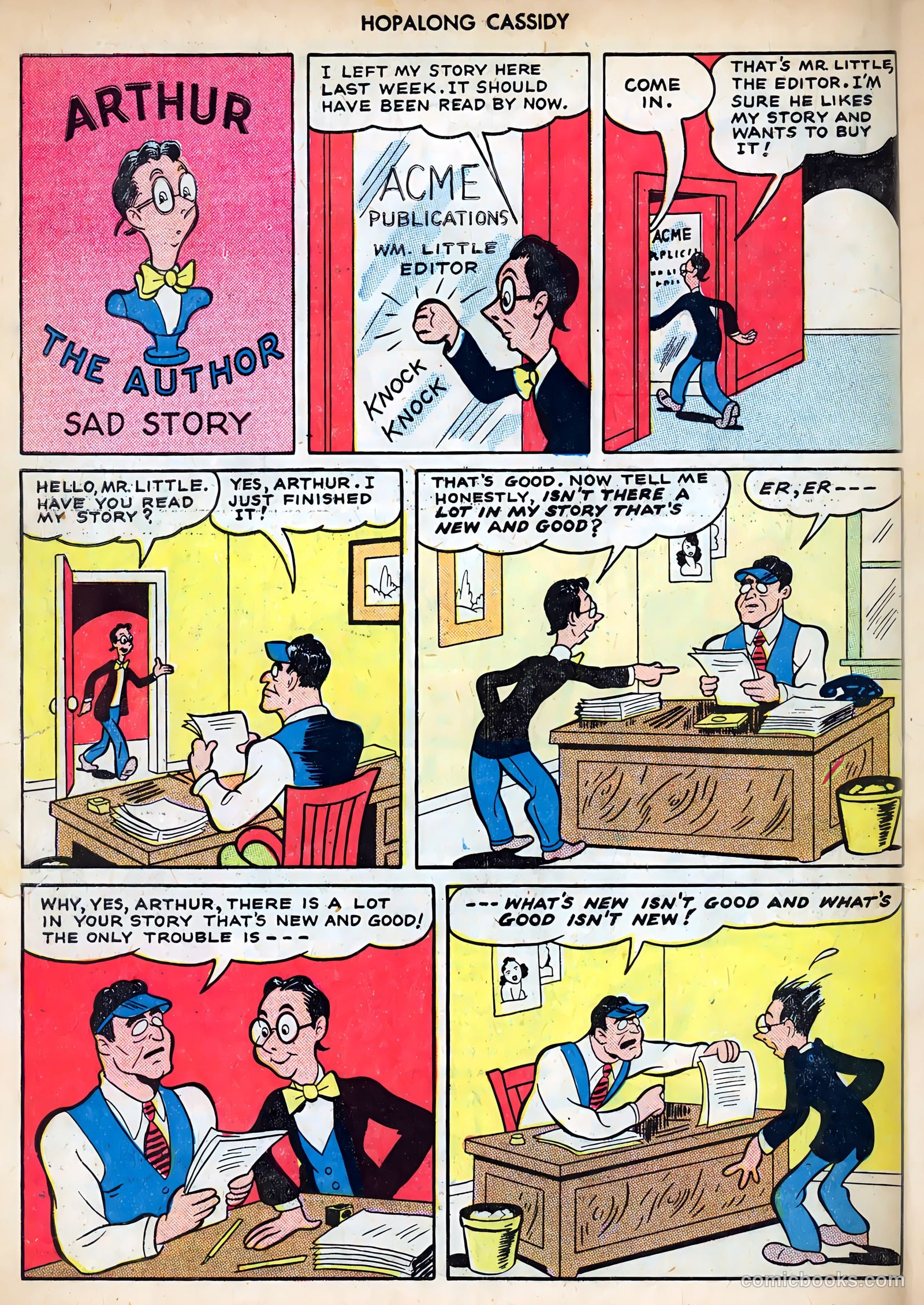 Hopalong Cassidy #38 — page 50 of 52