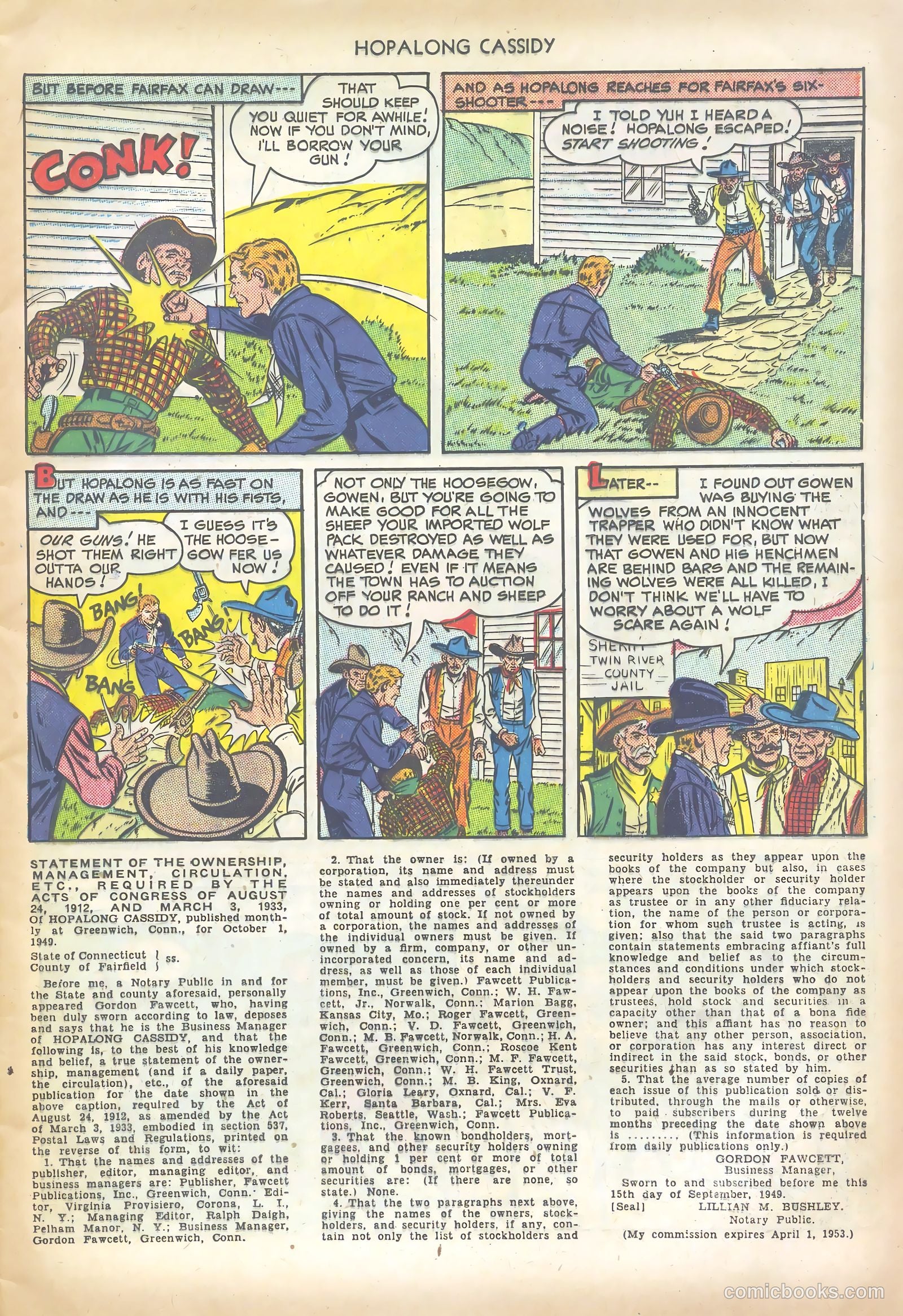 Hopalong Cassidy #39 — page 13 of 52