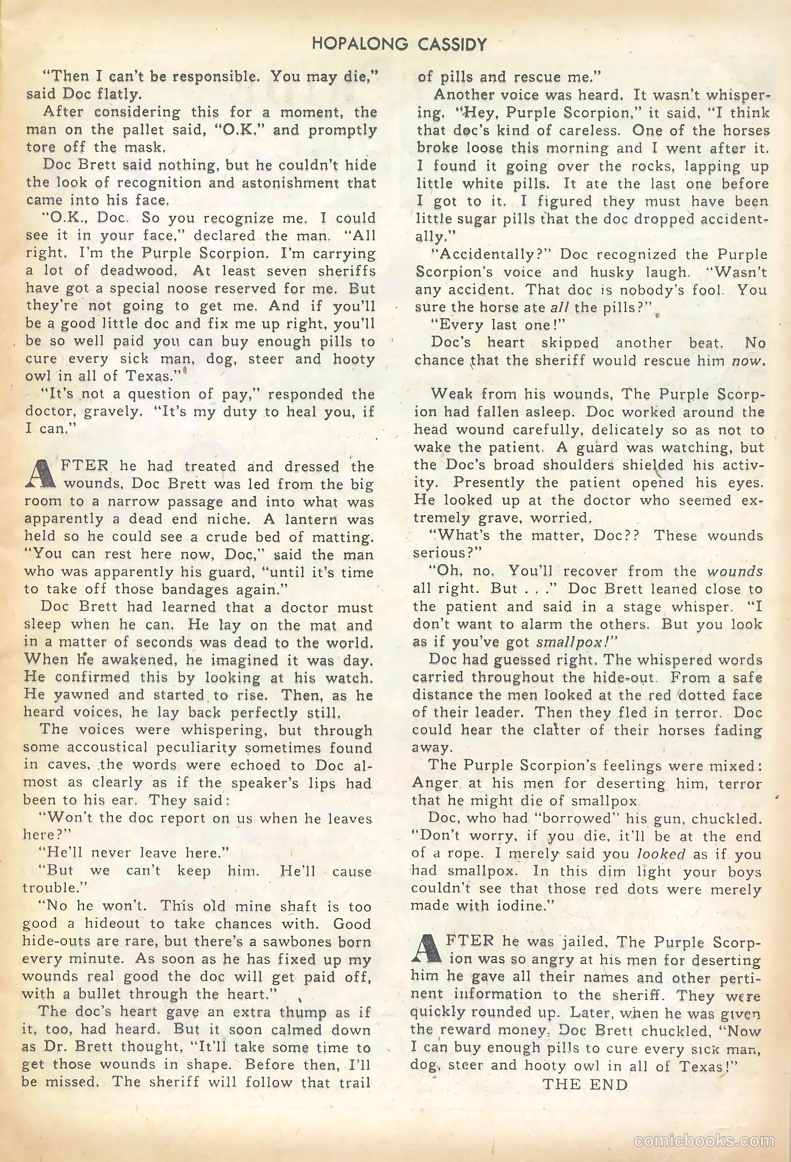 Hopalong Cassidy #39 — page 17 of 52