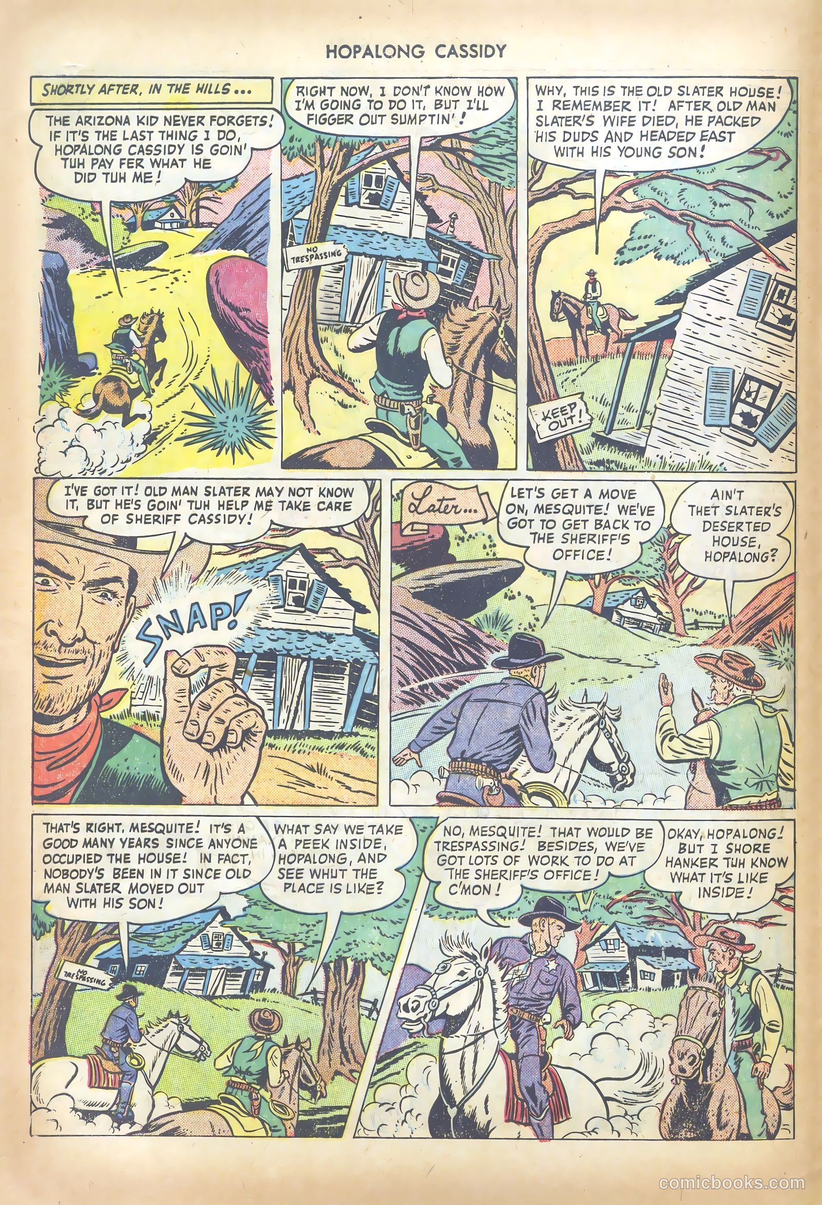 Hopalong Cassidy #39 — page 20 of 52