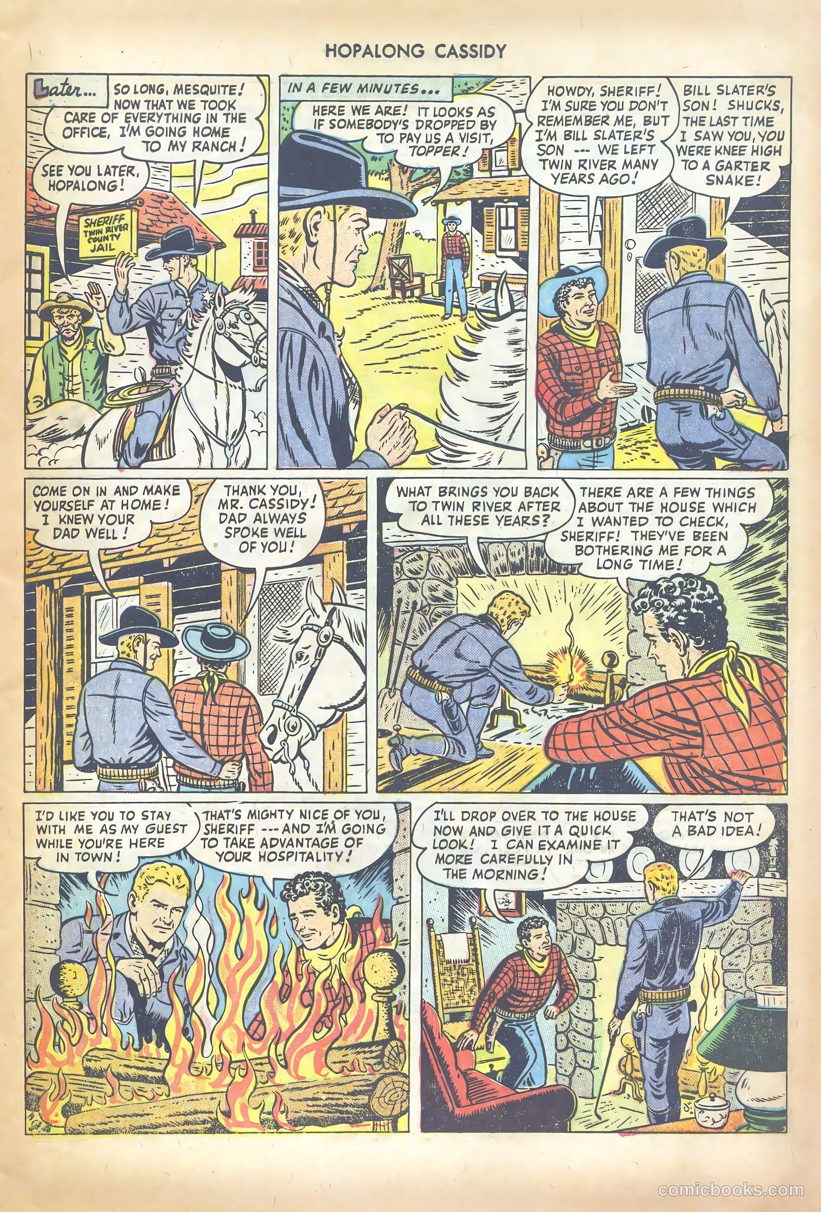 Hopalong Cassidy #39 — page 21 of 52