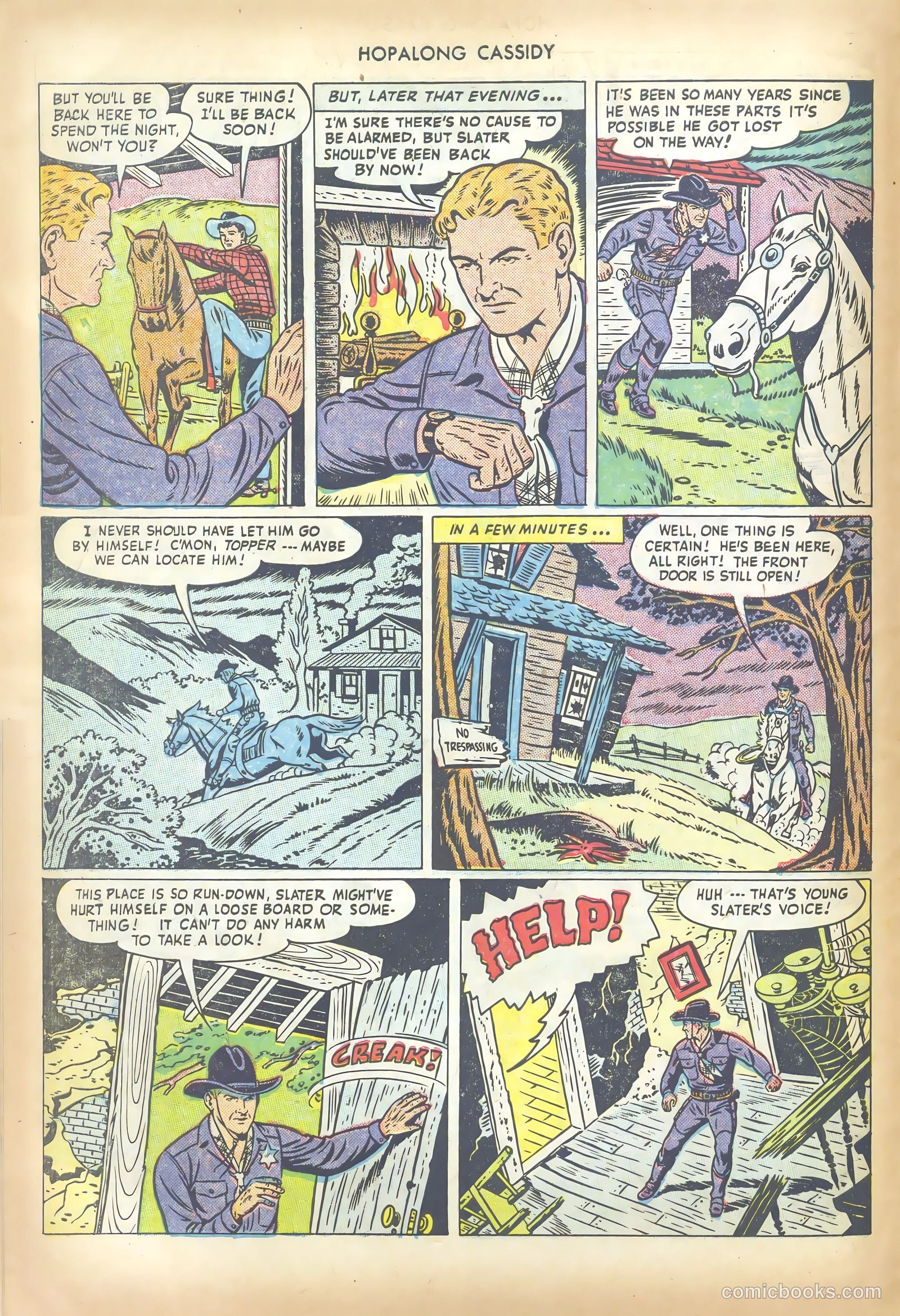 Hopalong Cassidy #39 — page 22 of 52