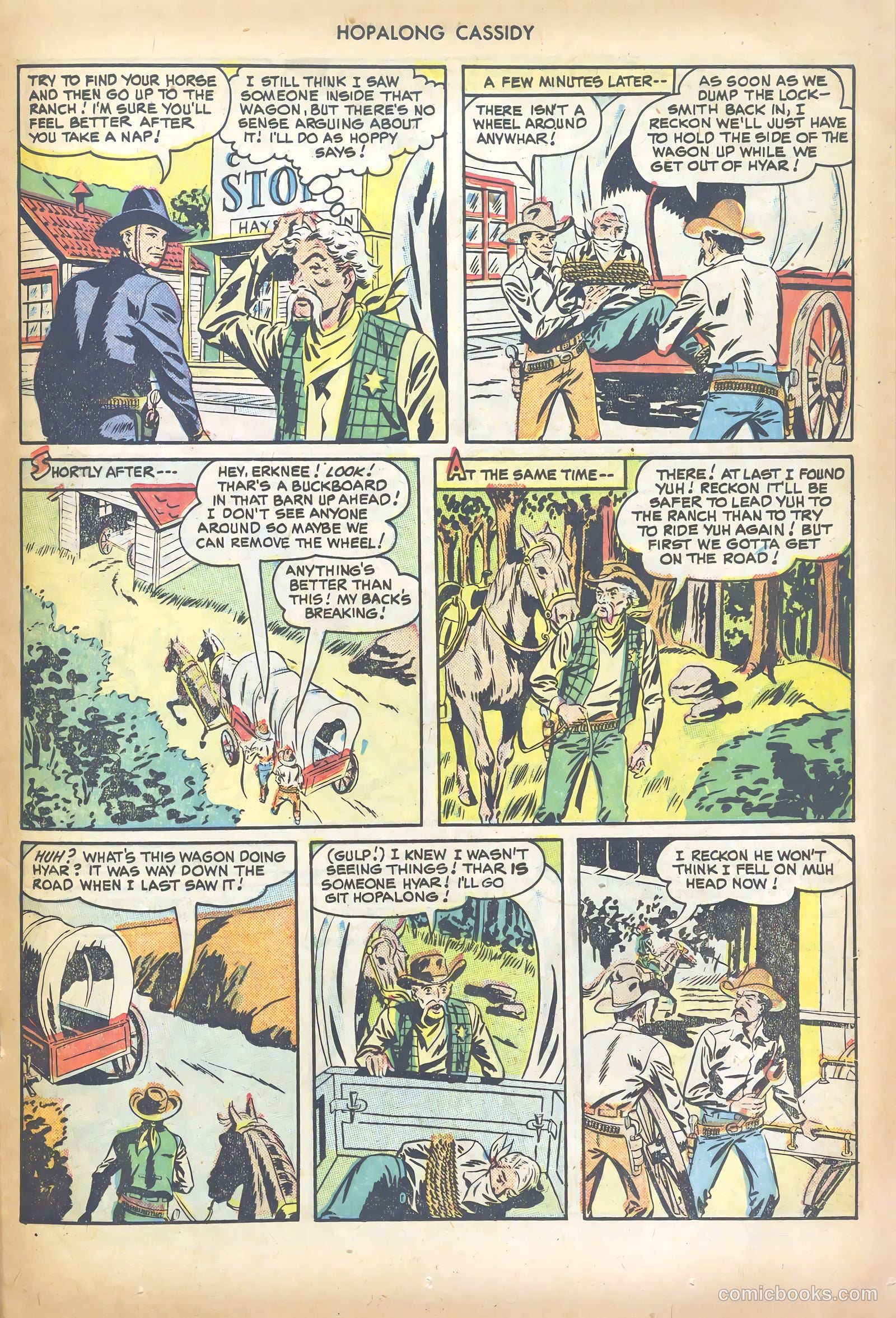 Hopalong Cassidy #39 — page 29 of 52