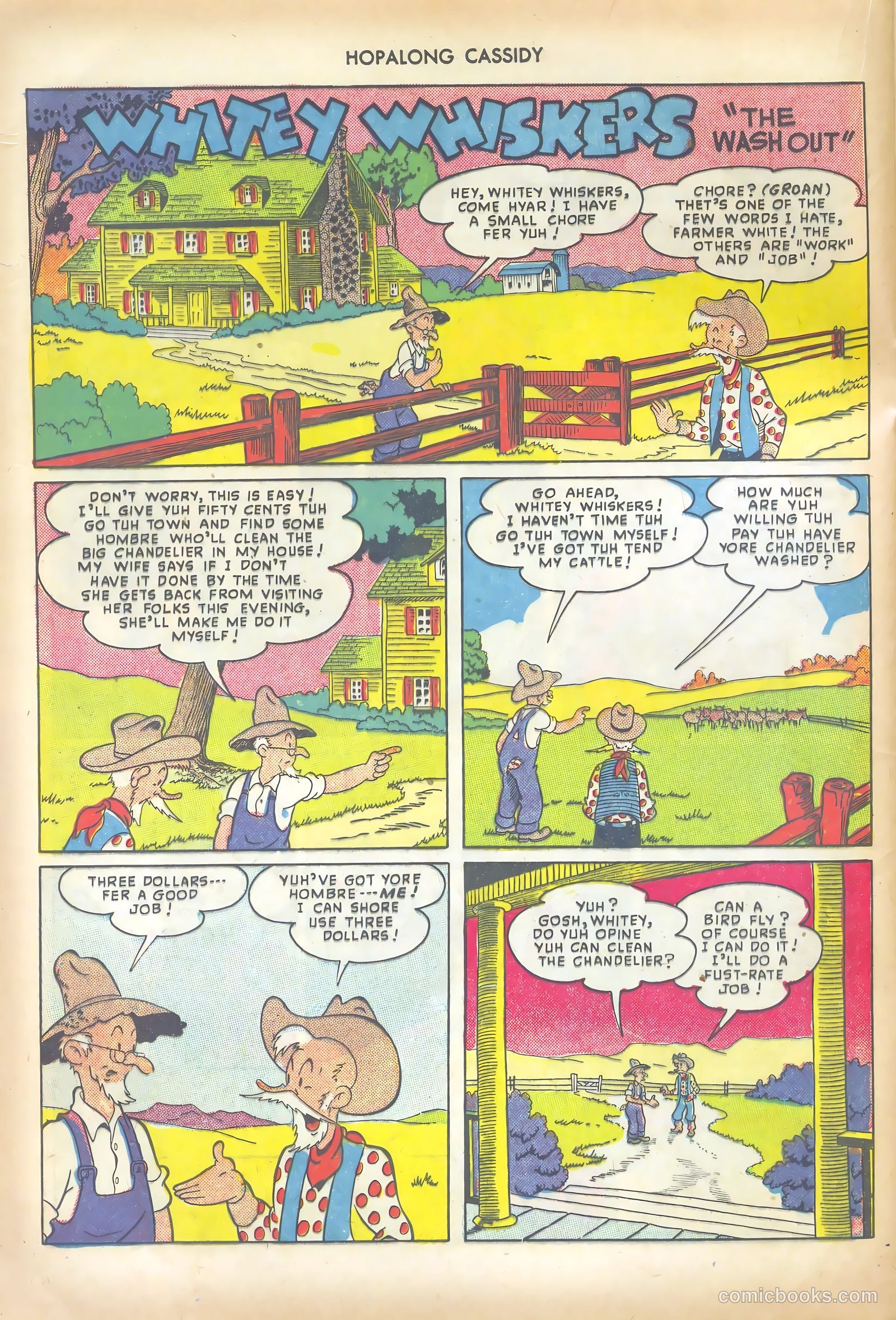 Hopalong Cassidy #39 — page 36 of 52
