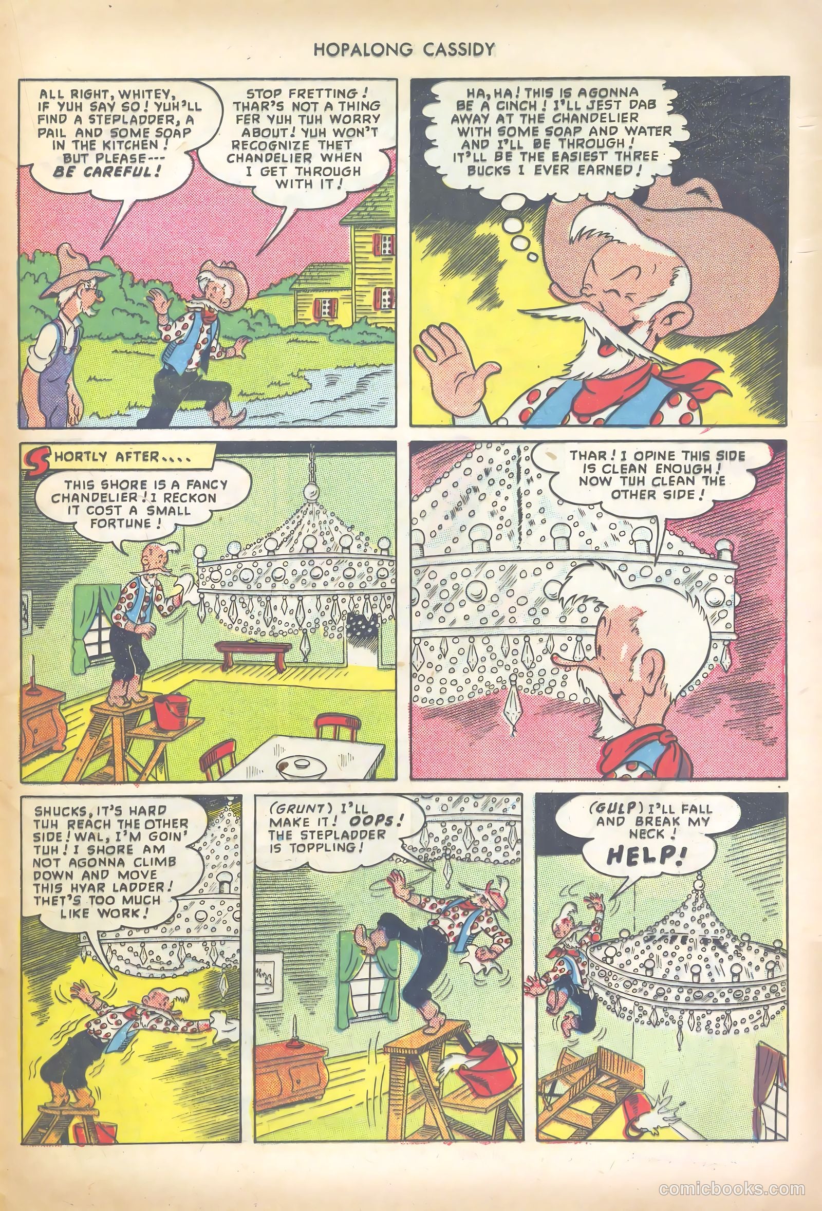 Hopalong Cassidy #39 — page 37 of 52