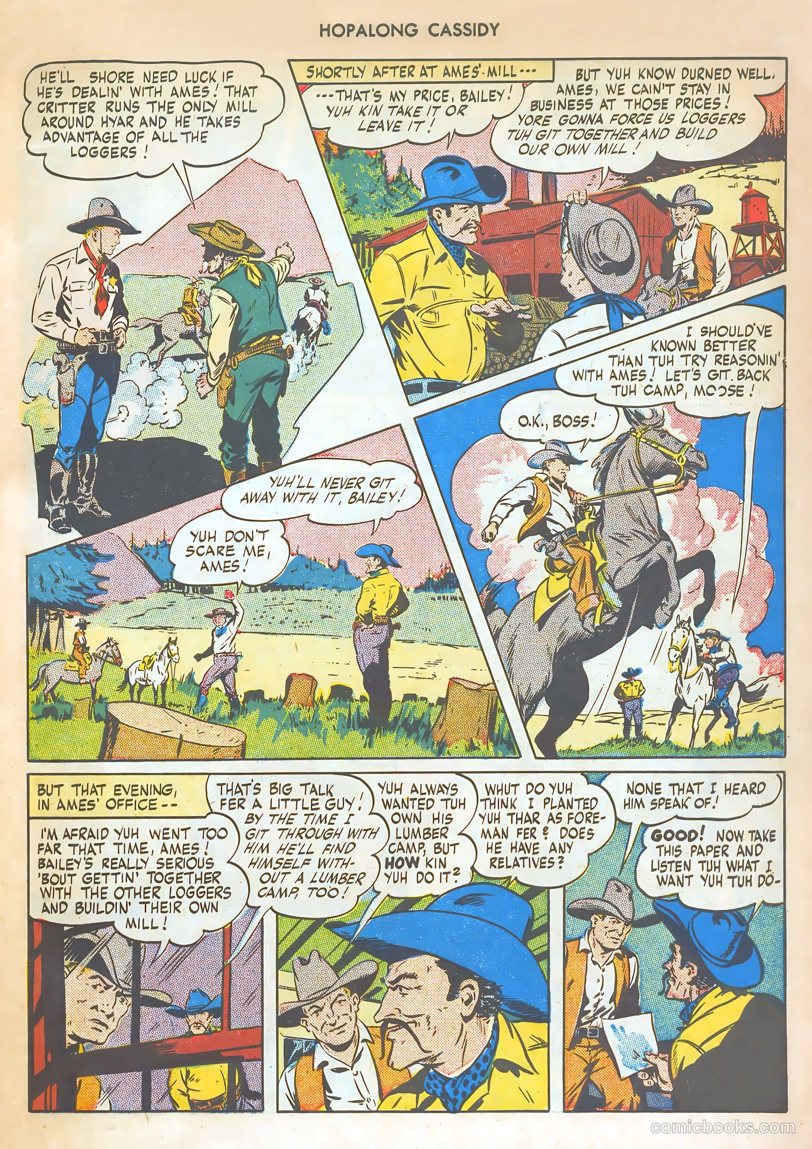 Hopalong Cassidy #4 — page 5 of 52