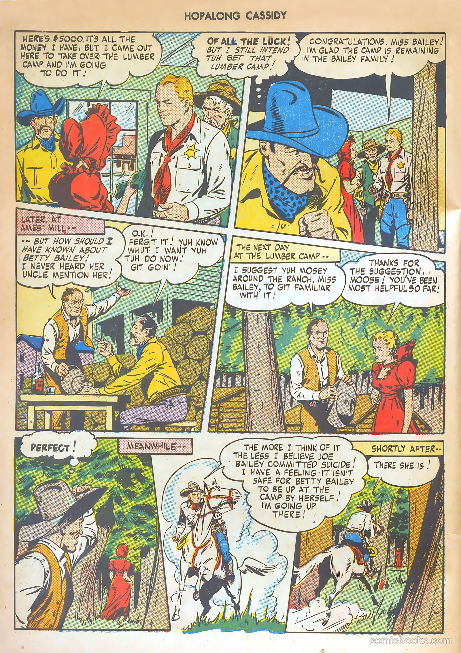 Hopalong Cassidy #4 — page 8 of 52