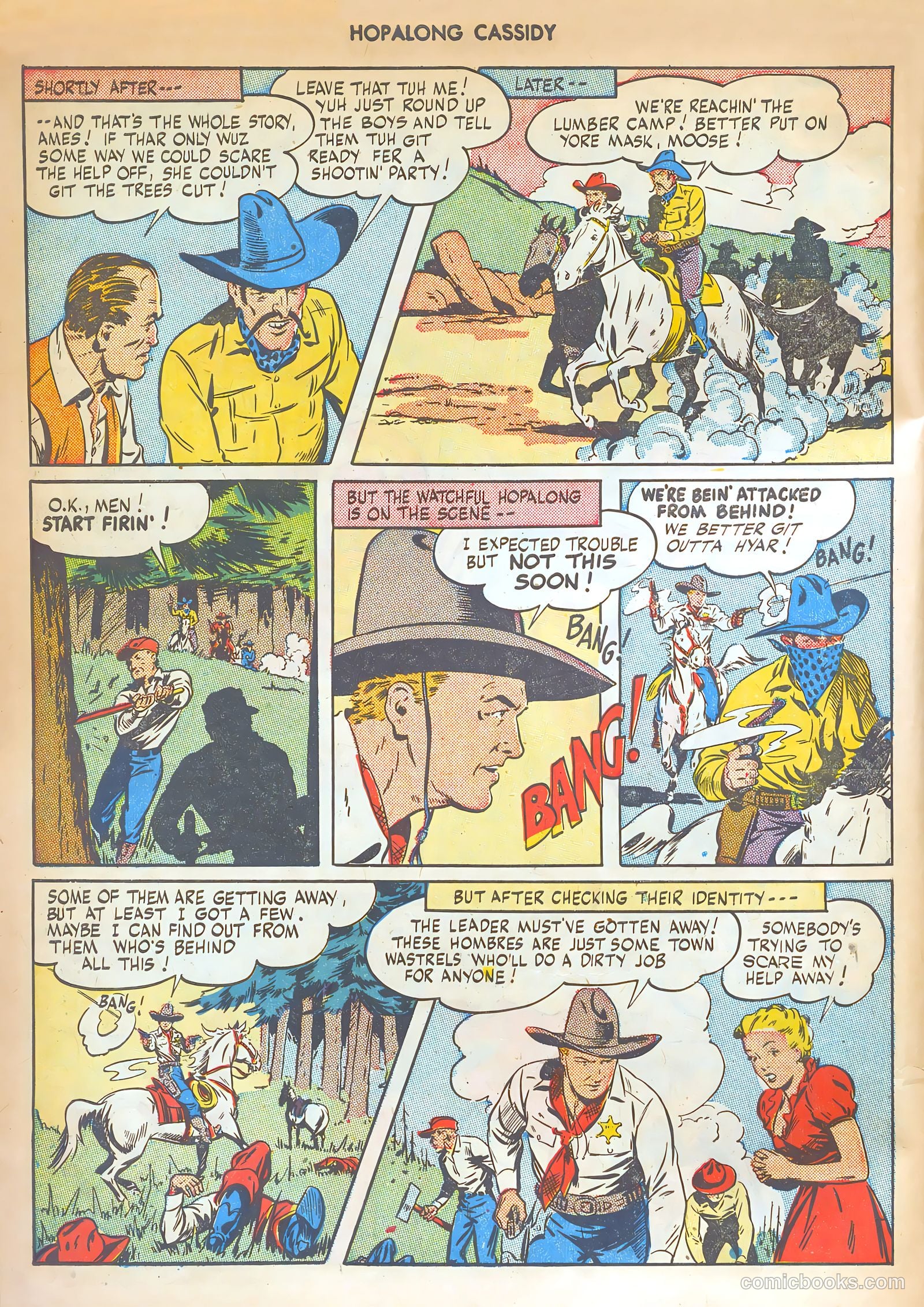 Hopalong Cassidy #4 — page 10 of 52