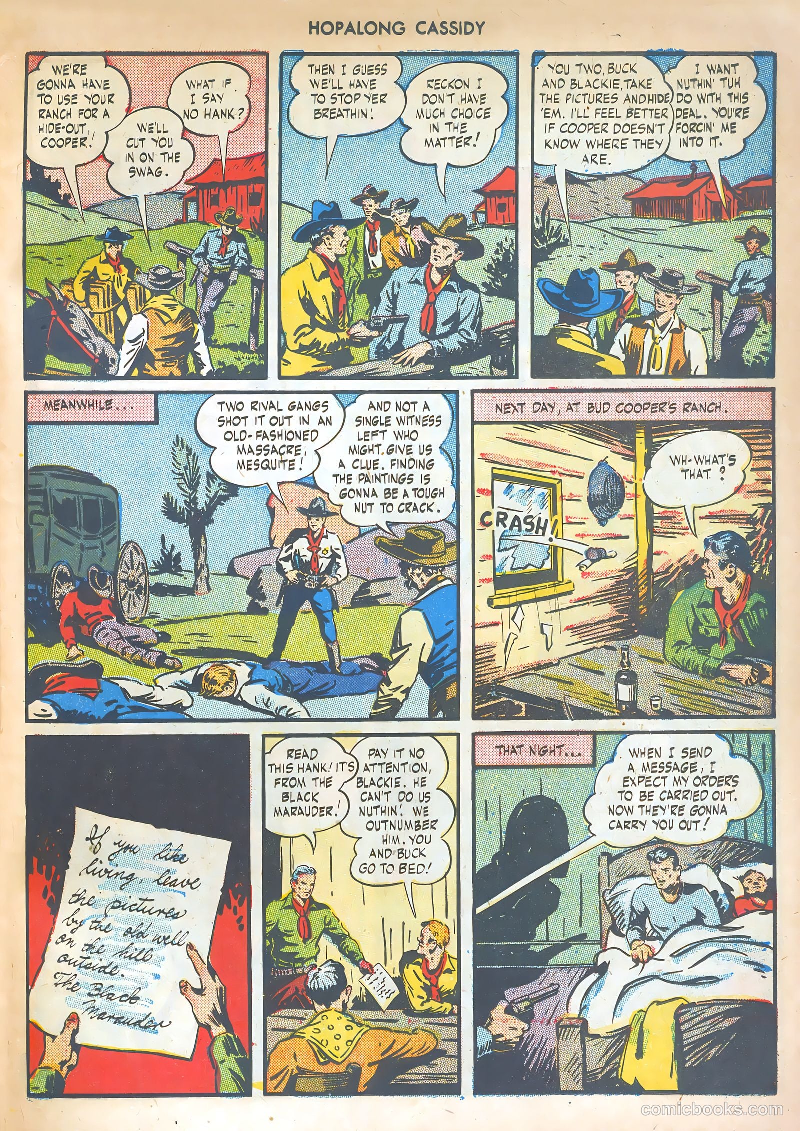Hopalong Cassidy #4 — page 17 of 52