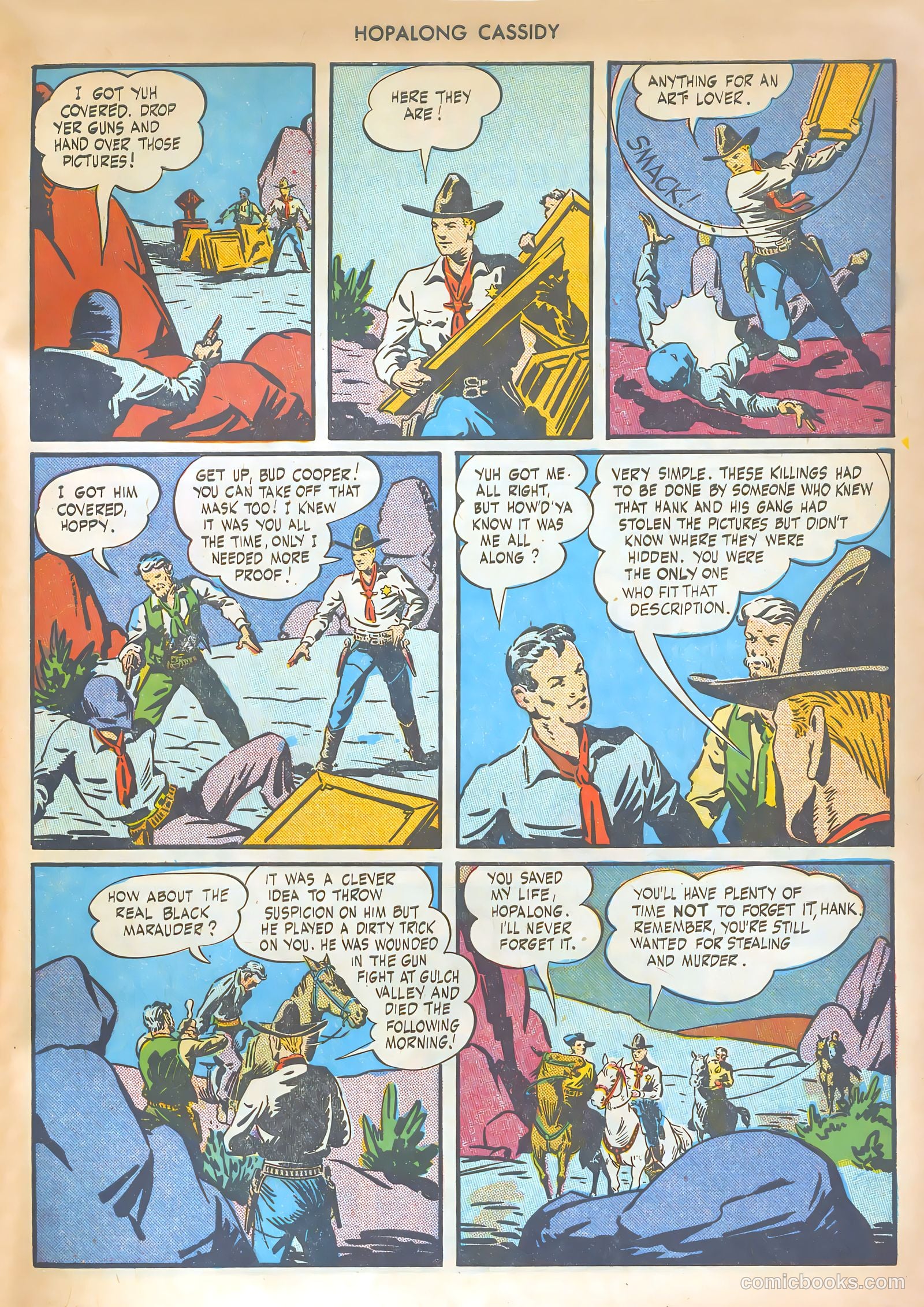 Hopalong Cassidy #4 — page 21 of 52