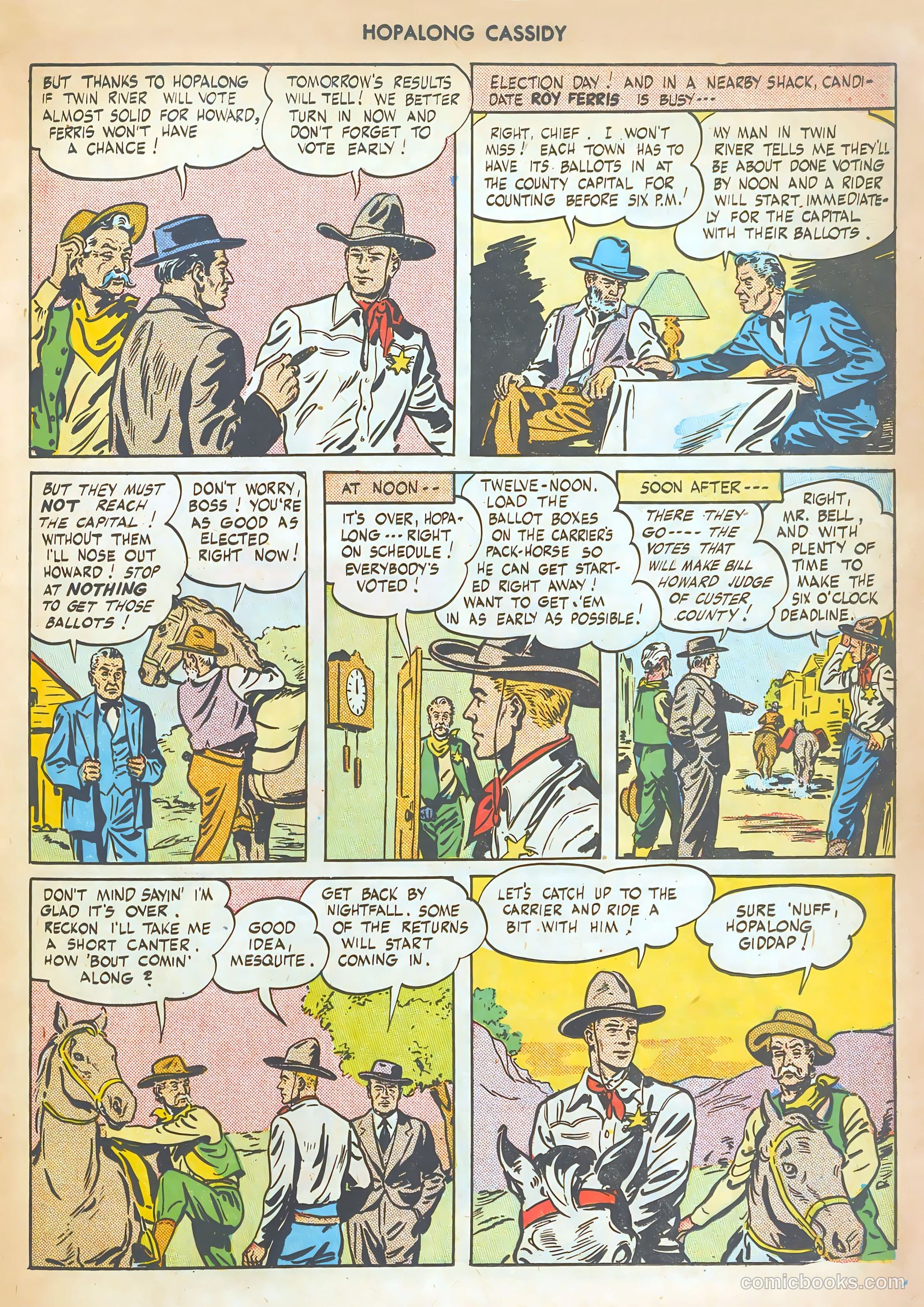 Hopalong Cassidy #4 — page 25 of 52