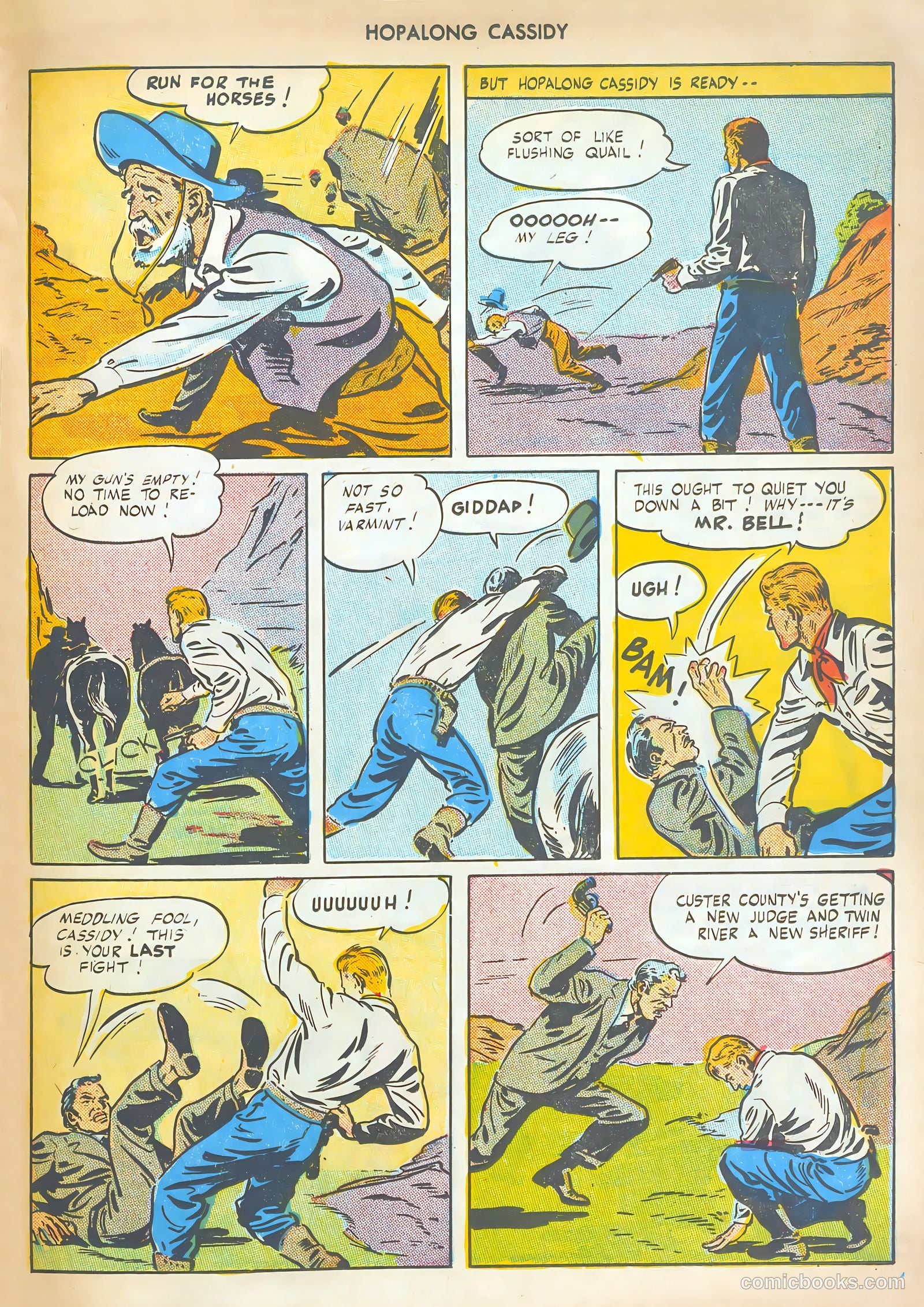 Hopalong Cassidy #4 — page 29 of 52