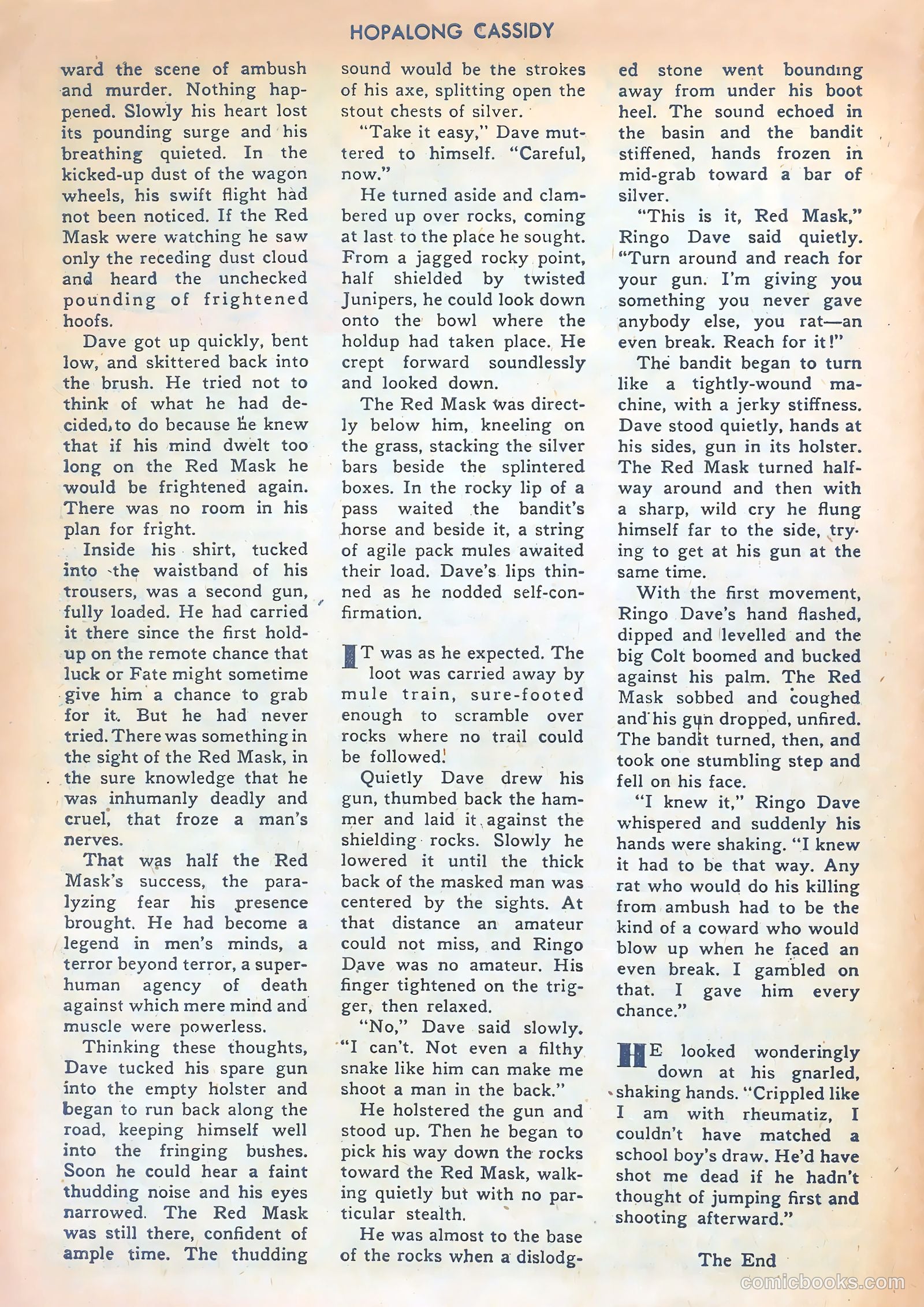 Hopalong Cassidy #4 — page 32 of 52
