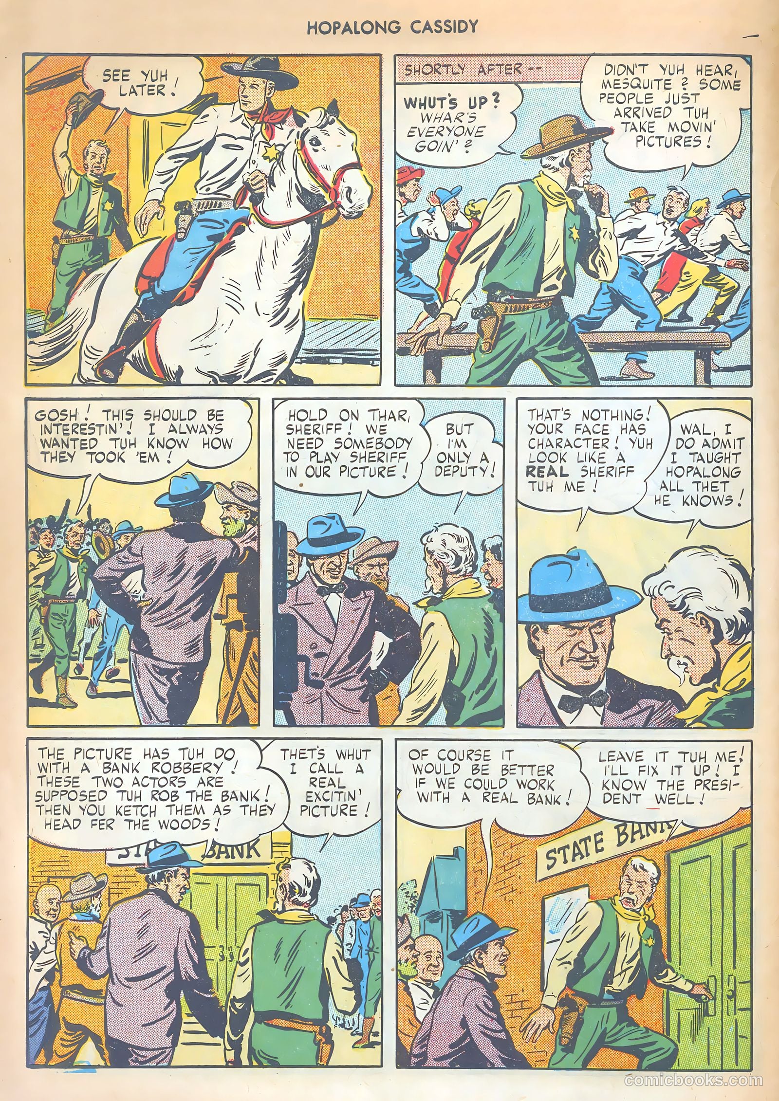 Hopalong Cassidy #4 — page 34 of 52