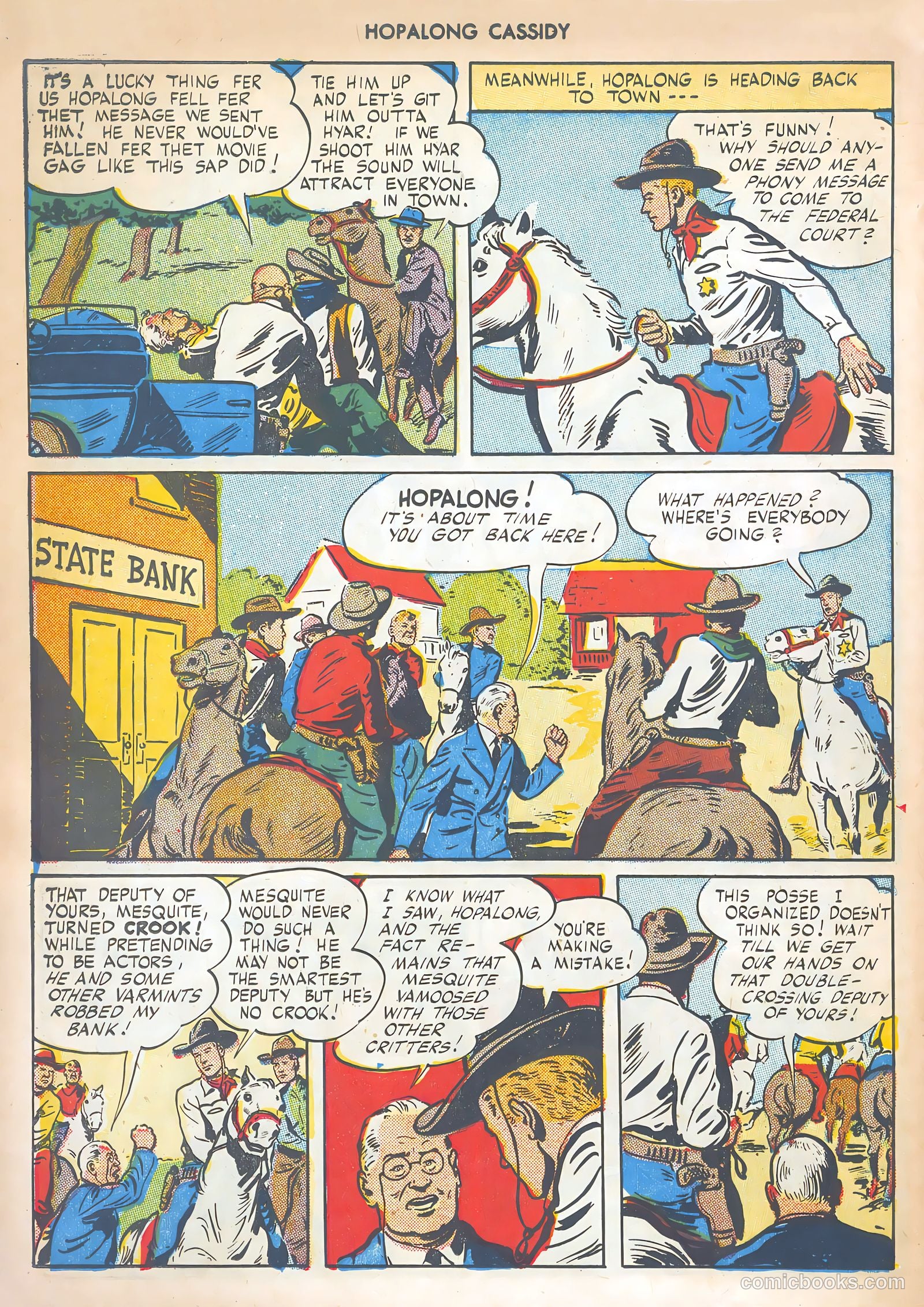 Hopalong Cassidy #4 — page 36 of 52