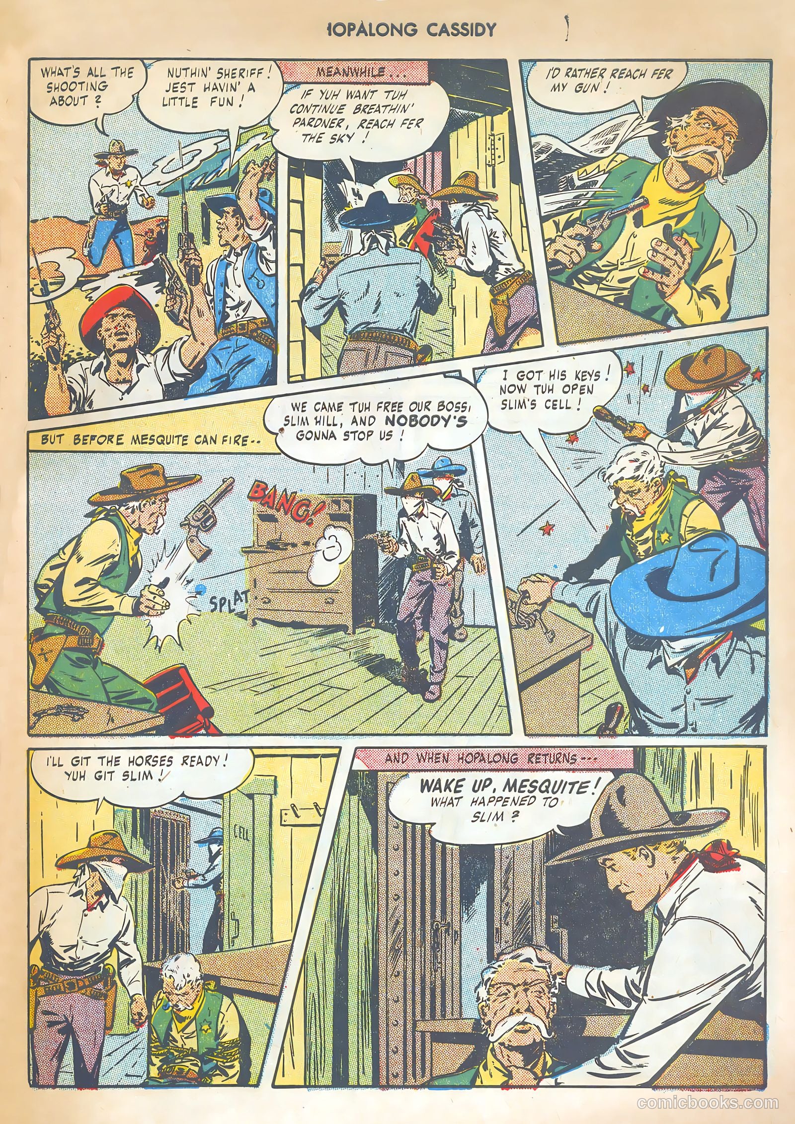 Hopalong Cassidy #4 — page 45 of 52