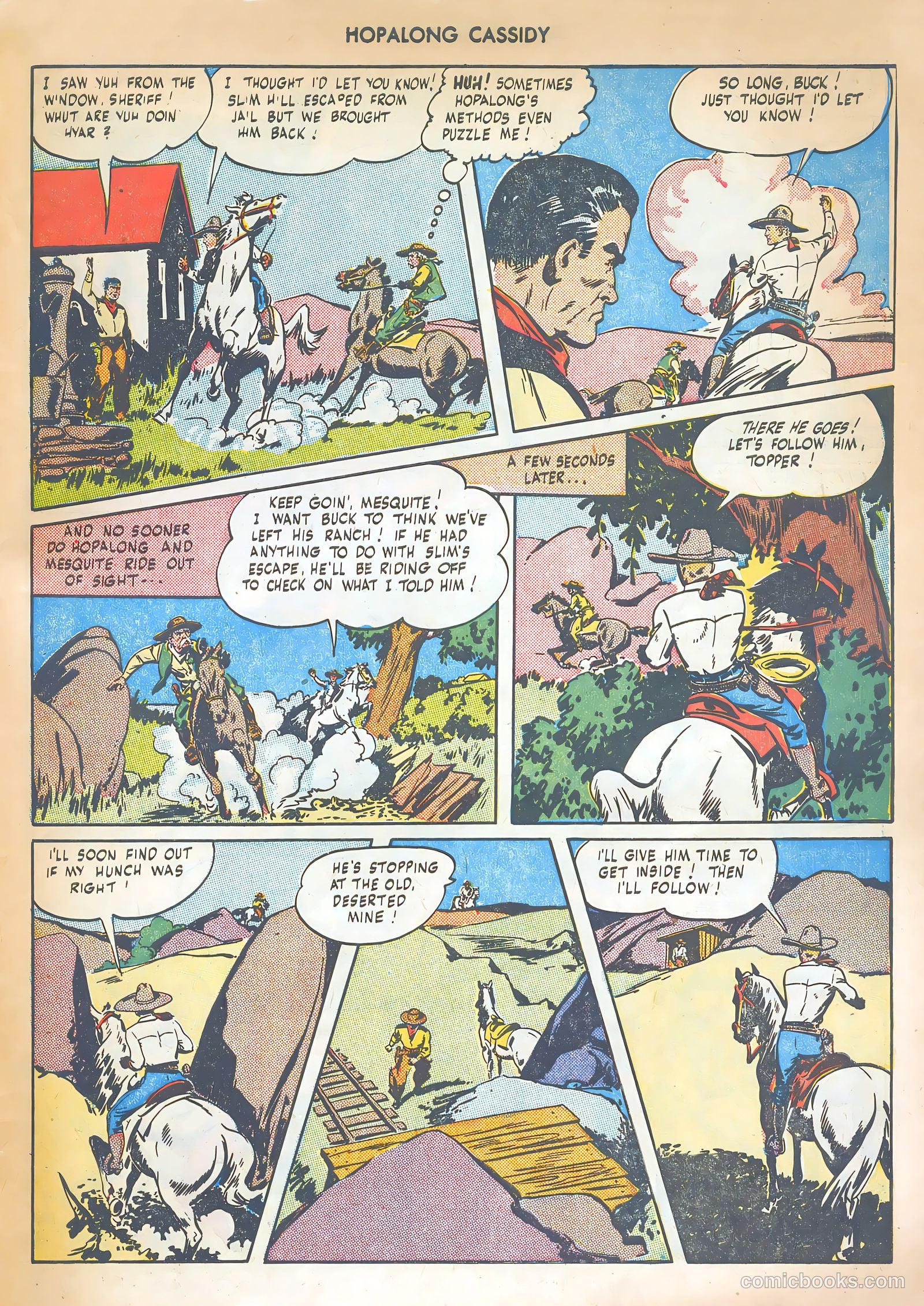 Hopalong Cassidy #4 — page 47 of 52