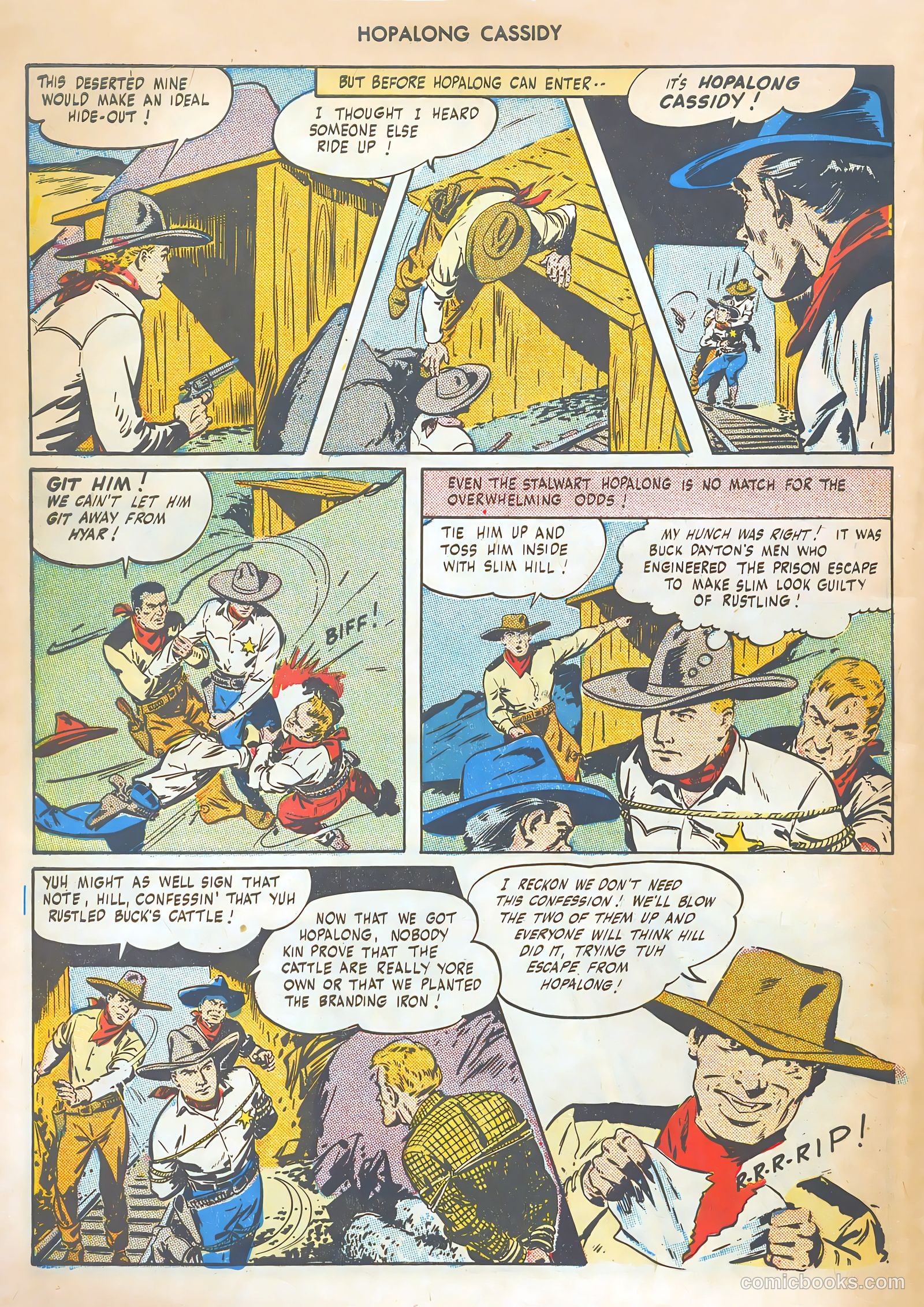 Hopalong Cassidy #4 — page 48 of 52
