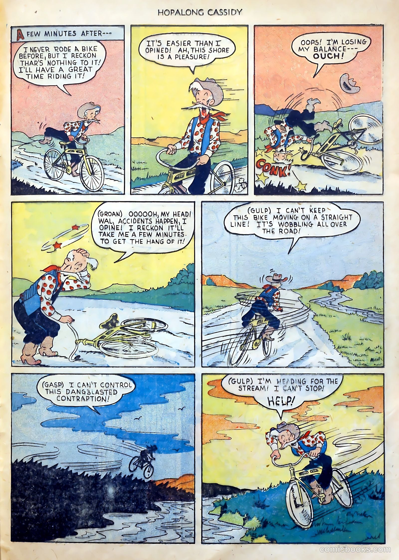 Hopalong Cassidy #40 — page 25 of 36
