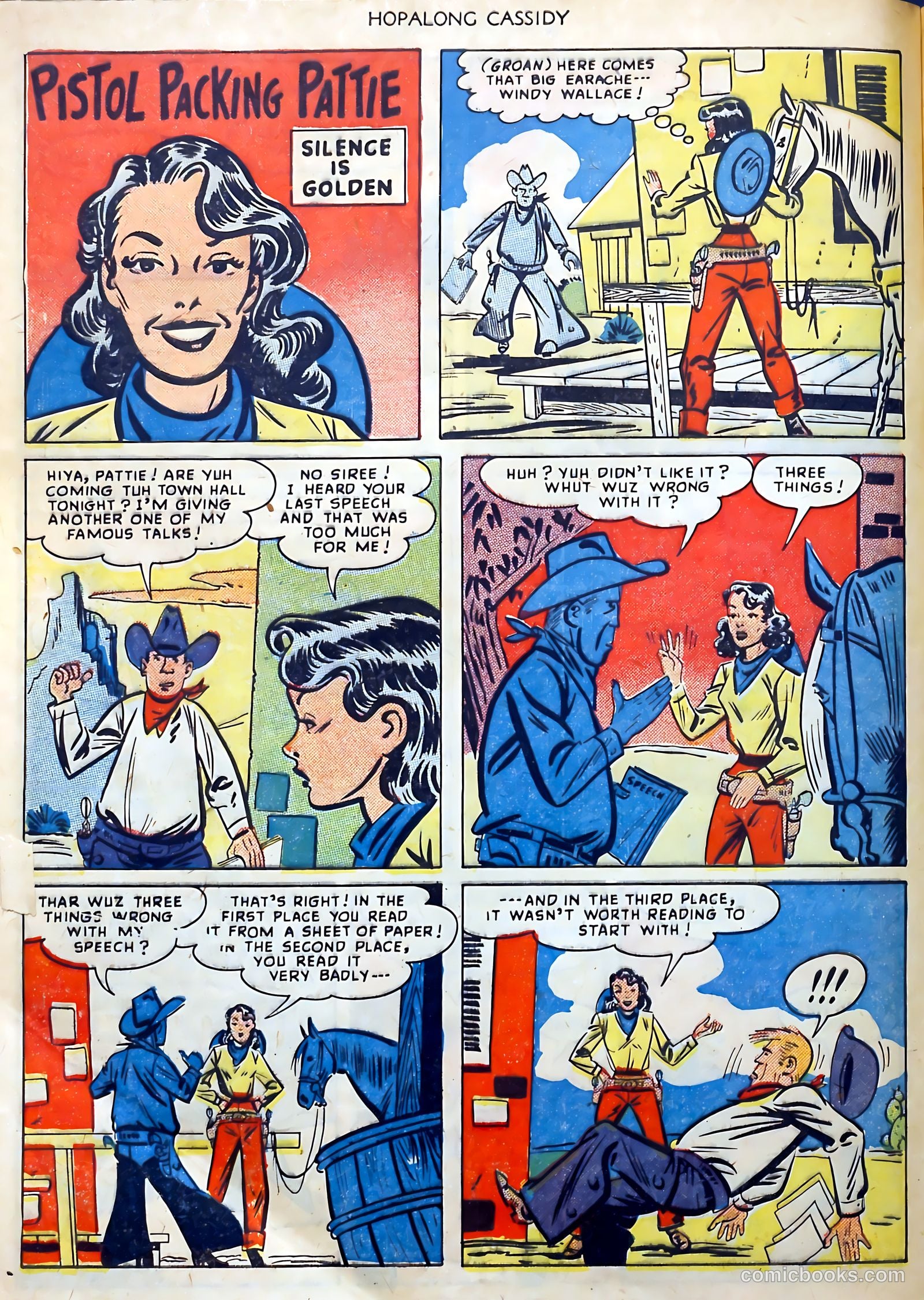 Hopalong Cassidy #40 — page 28 of 36
