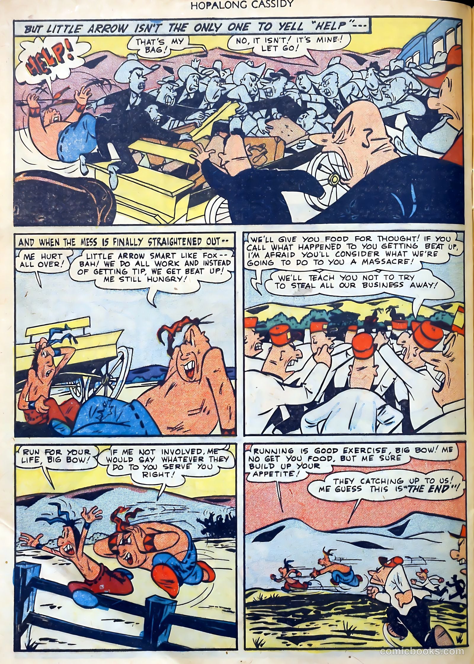 Hopalong Cassidy #40 — page 32 of 36