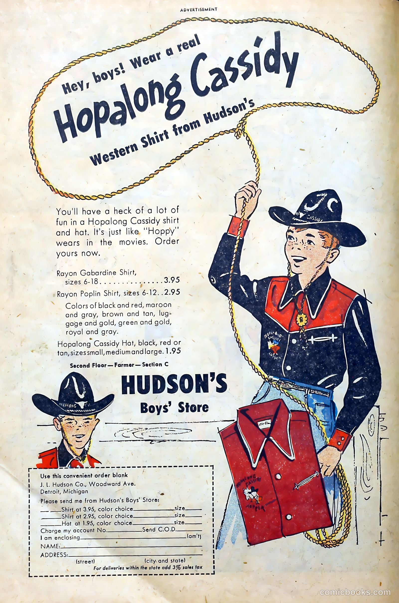 Hopalong Cassidy #40 — page 34 of 36