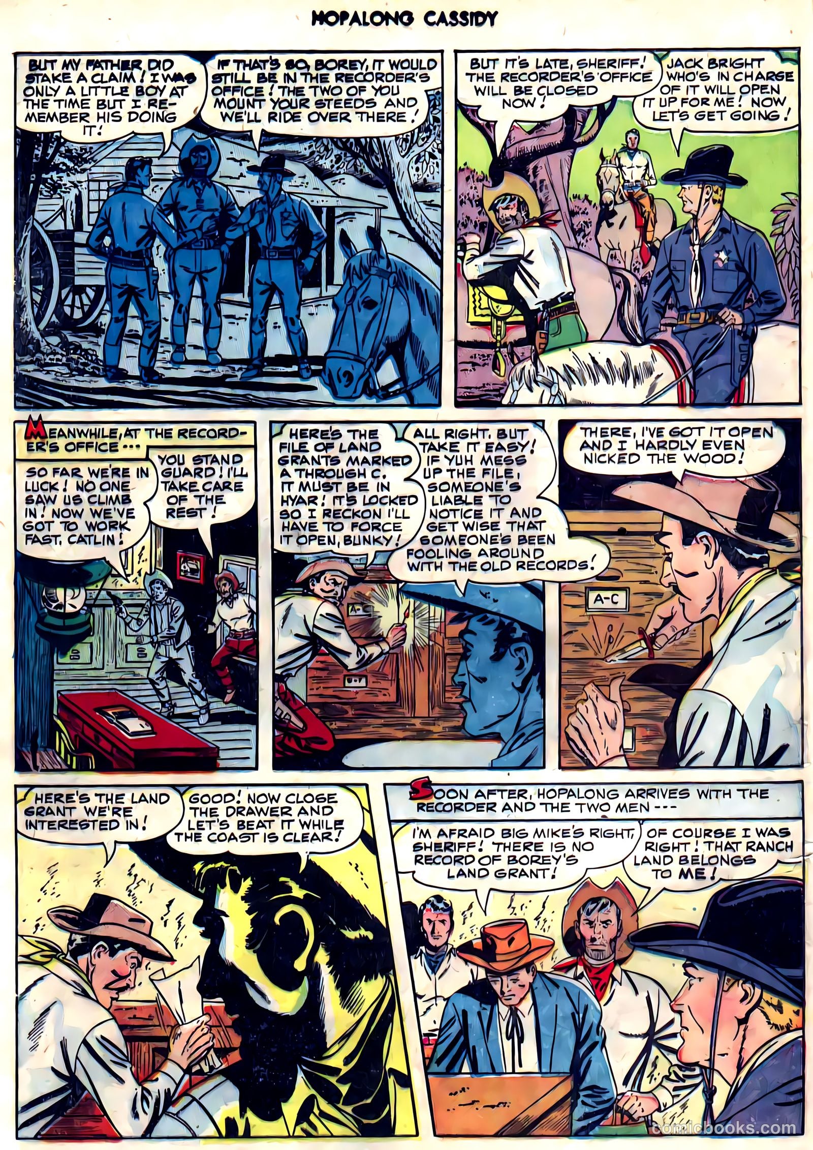 Hopalong Cassidy #41 — page 16 of 52
