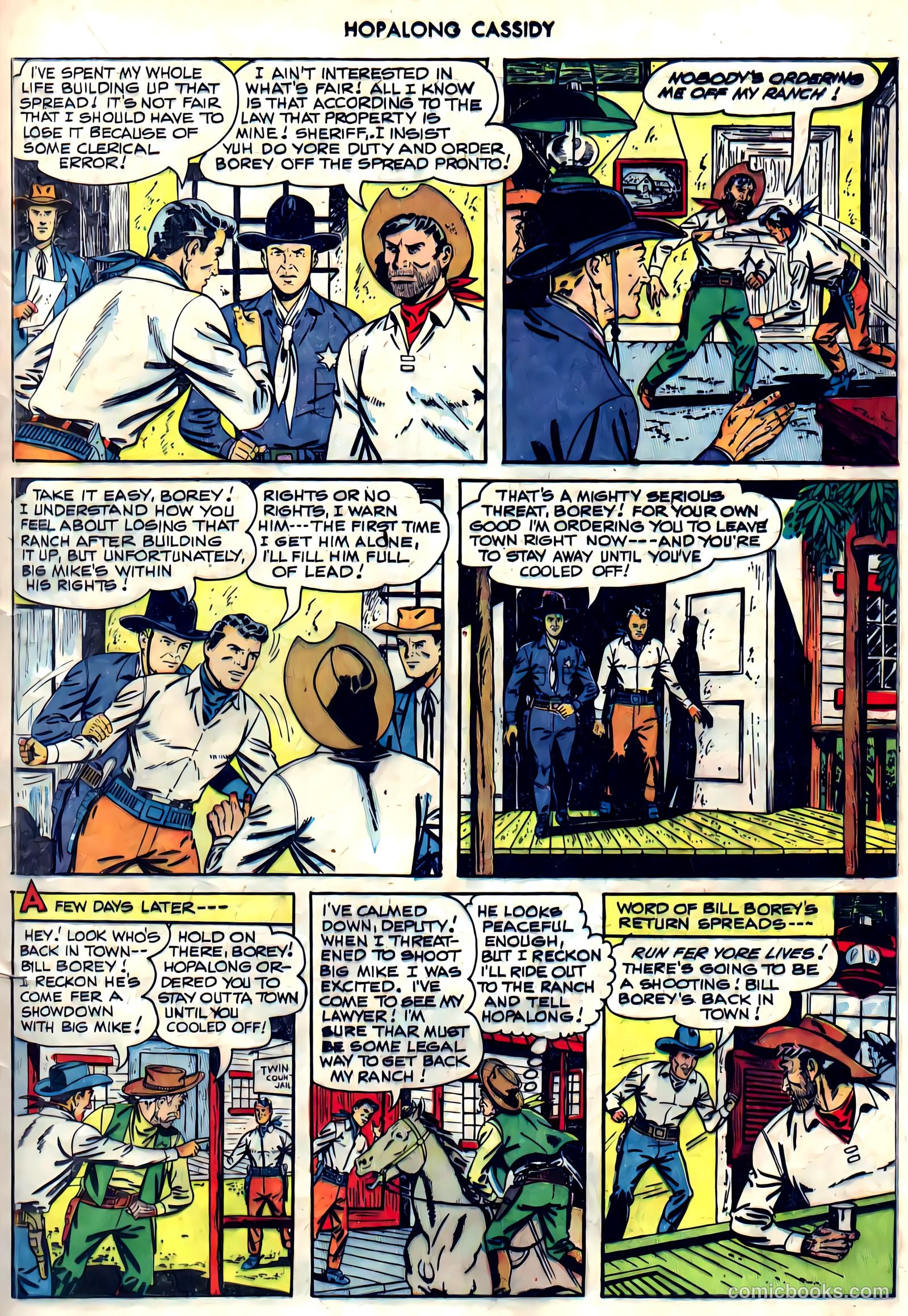 Hopalong Cassidy #41 — page 17 of 52