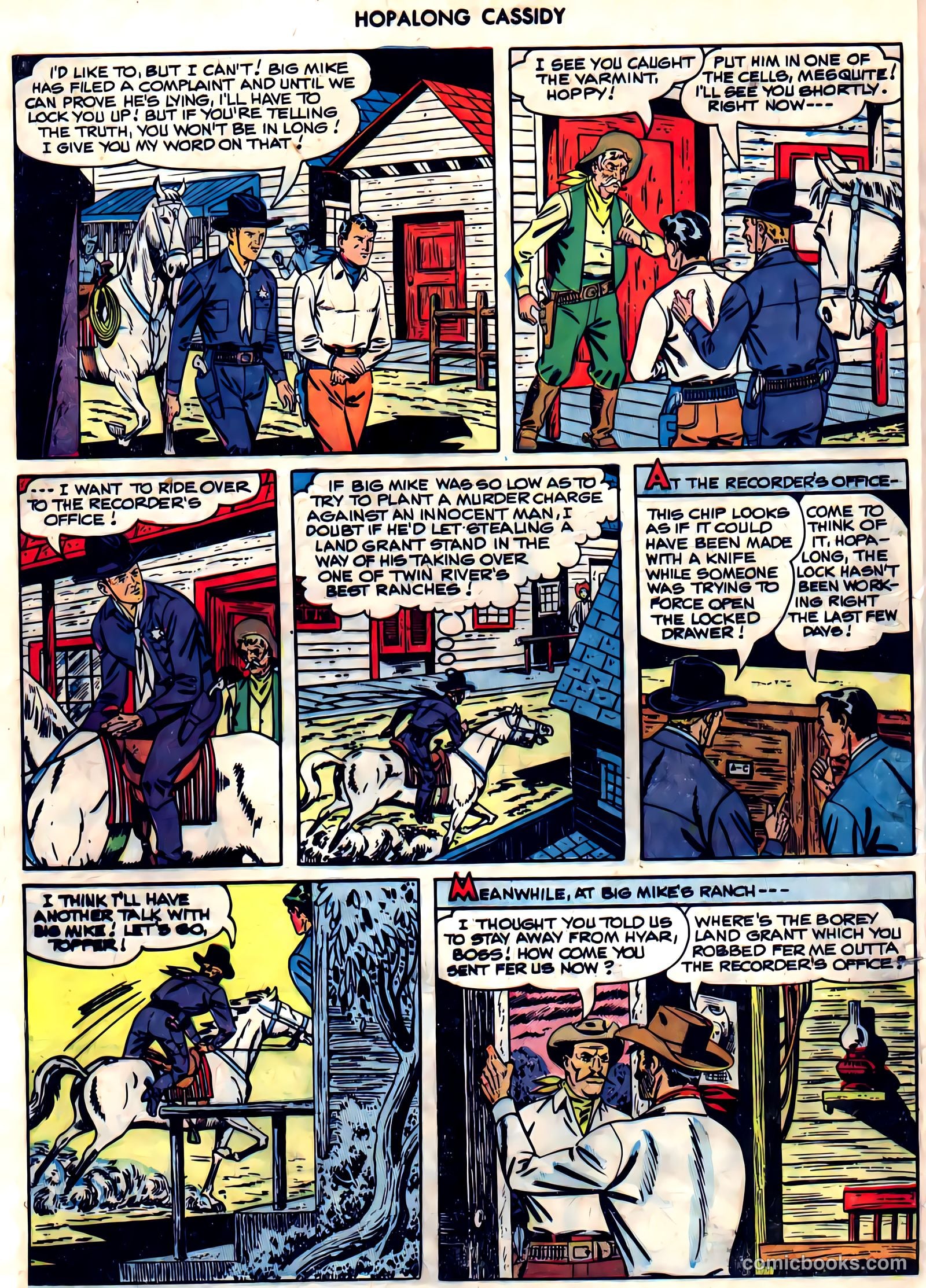 Hopalong Cassidy #41 — page 20 of 52