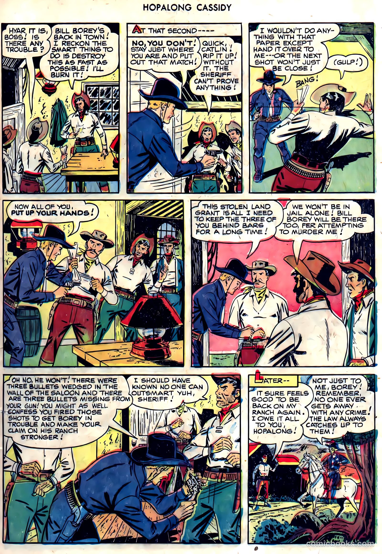 Hopalong Cassidy #41 — page 21 of 52
