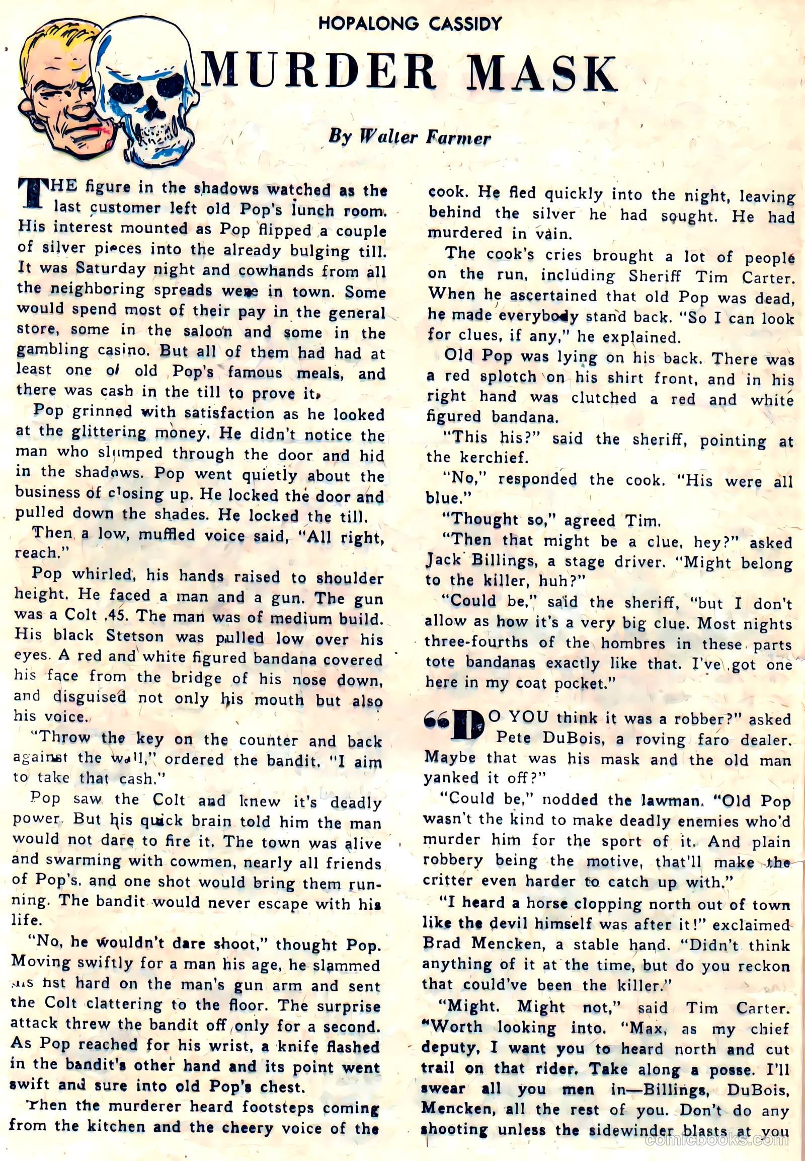 Hopalong Cassidy #41 — page 36 of 52