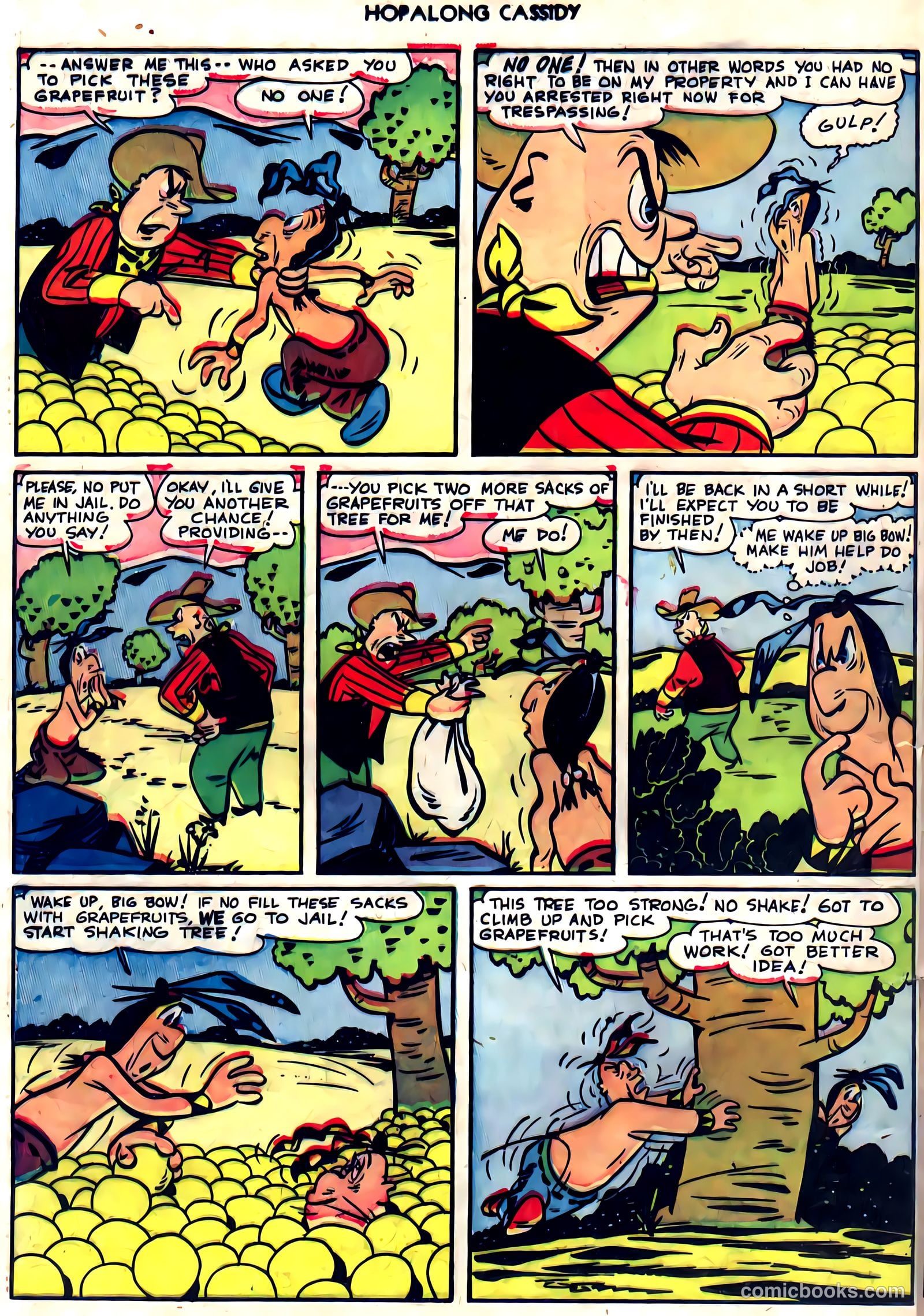 Hopalong Cassidy #41 — page 40 of 52