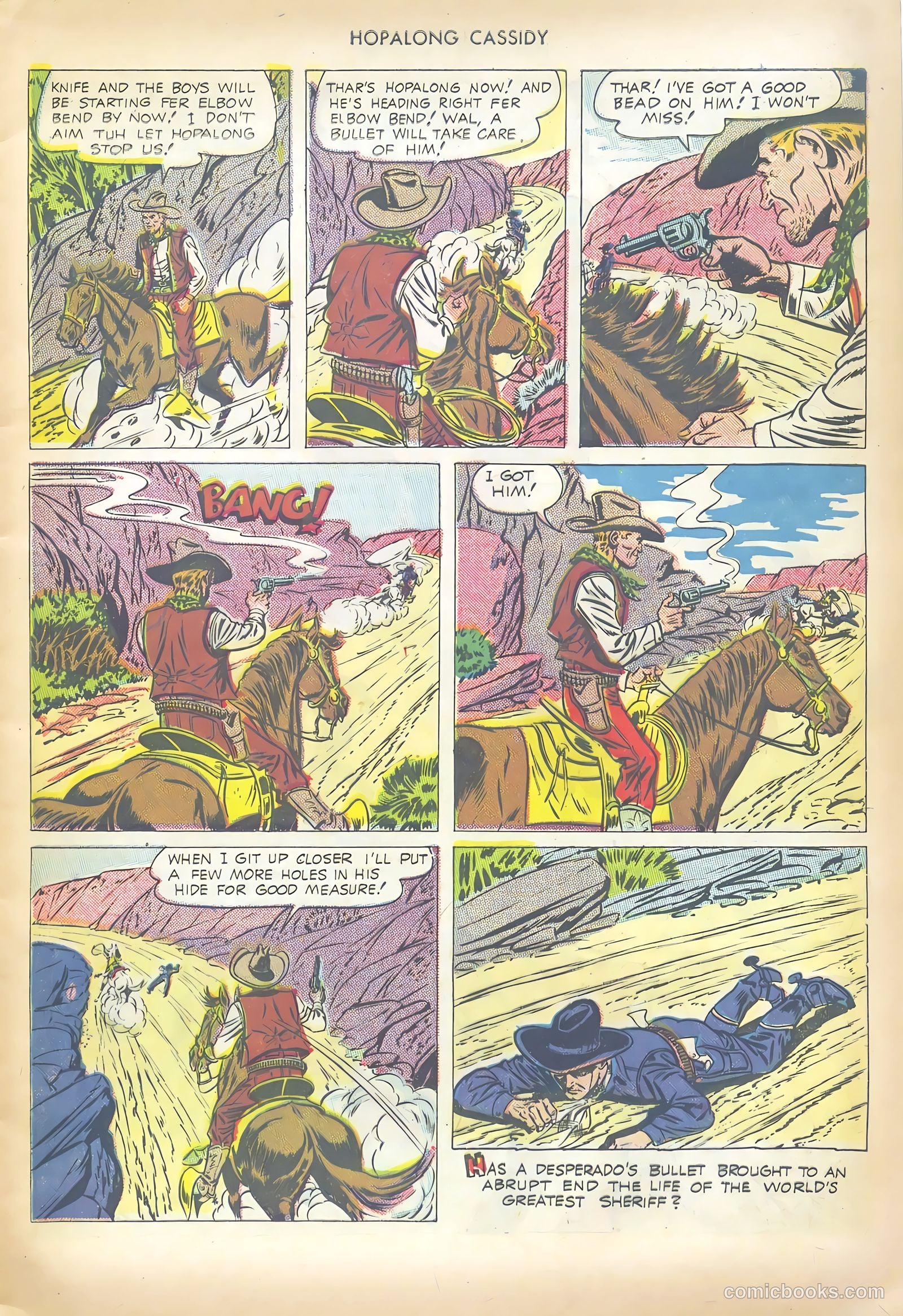 Hopalong Cassidy #42 — page 9 of 52