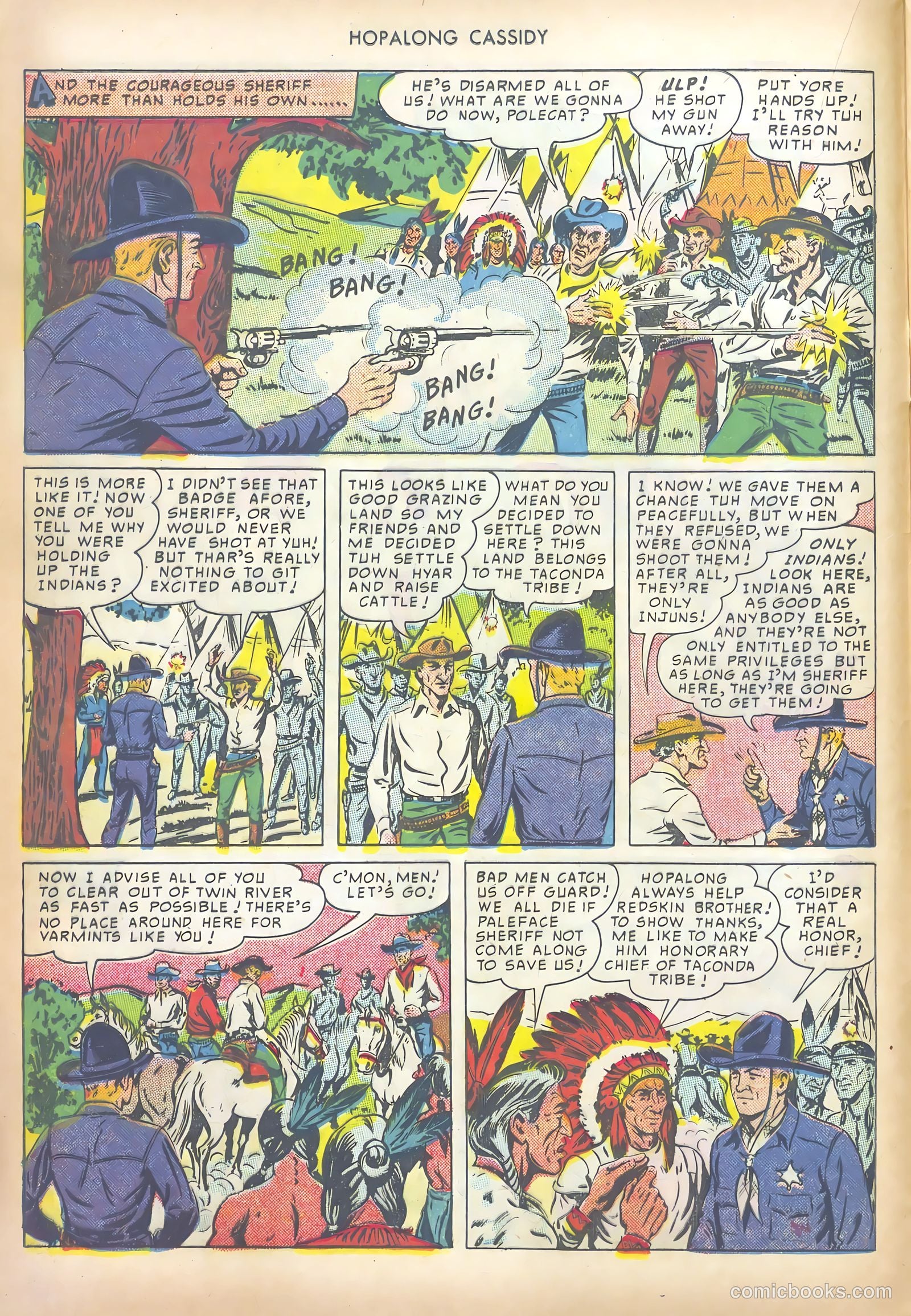 Hopalong Cassidy #42 — page 16 of 52