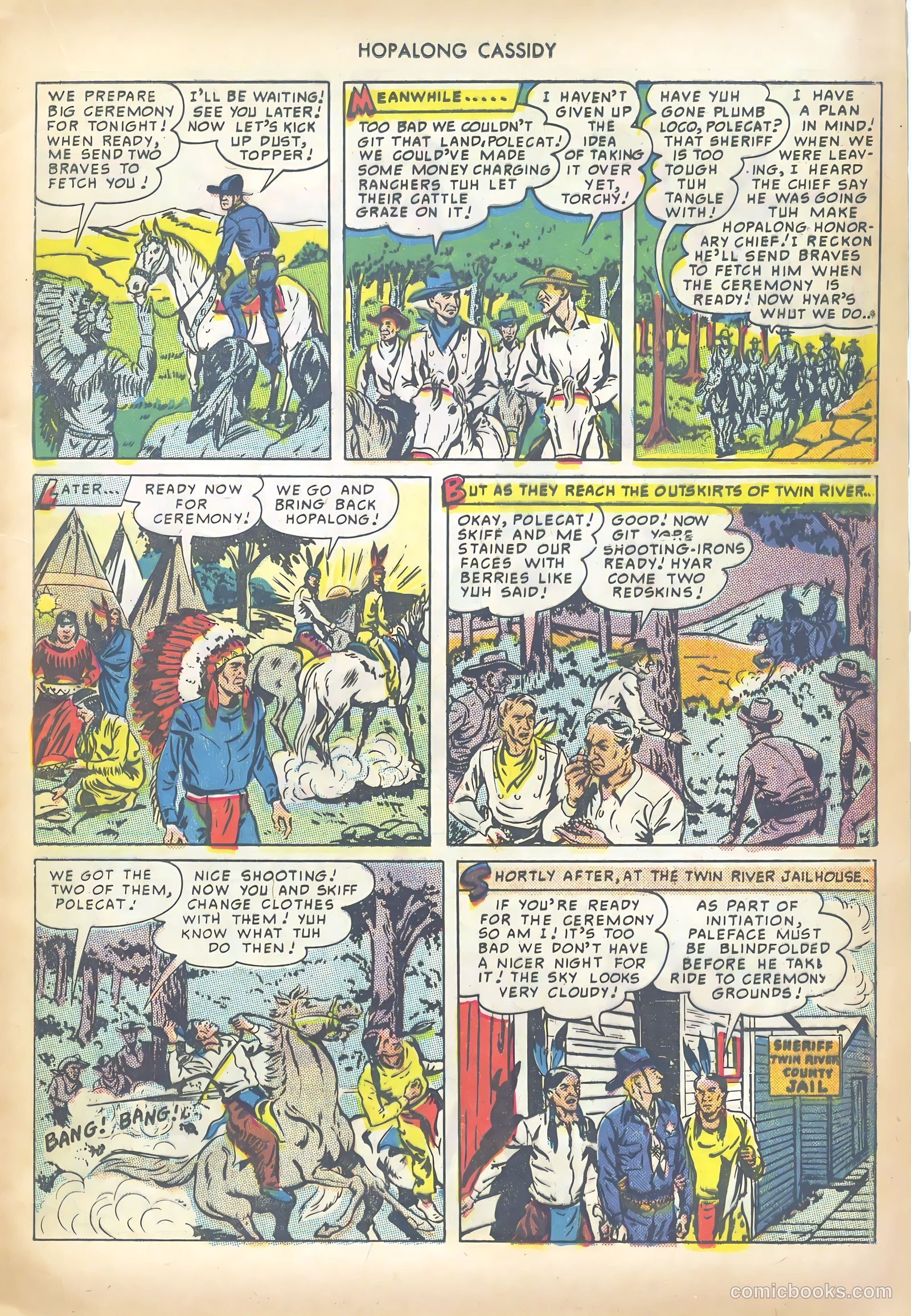 Hopalong Cassidy #42 — page 17 of 52