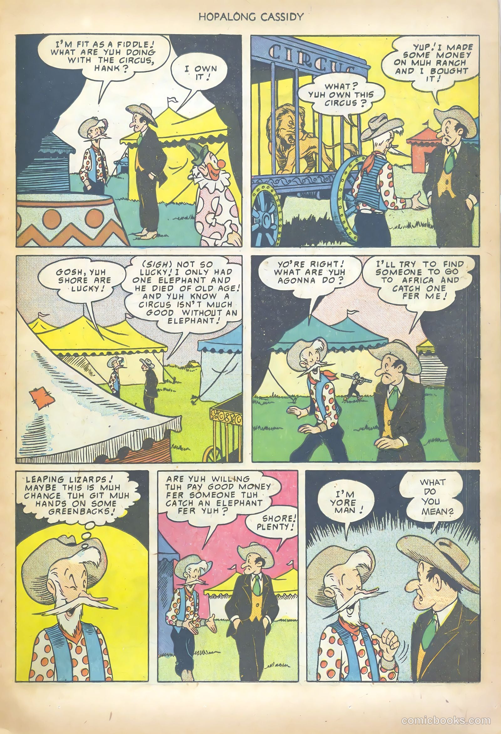 Hopalong Cassidy #42 — page 23 of 52