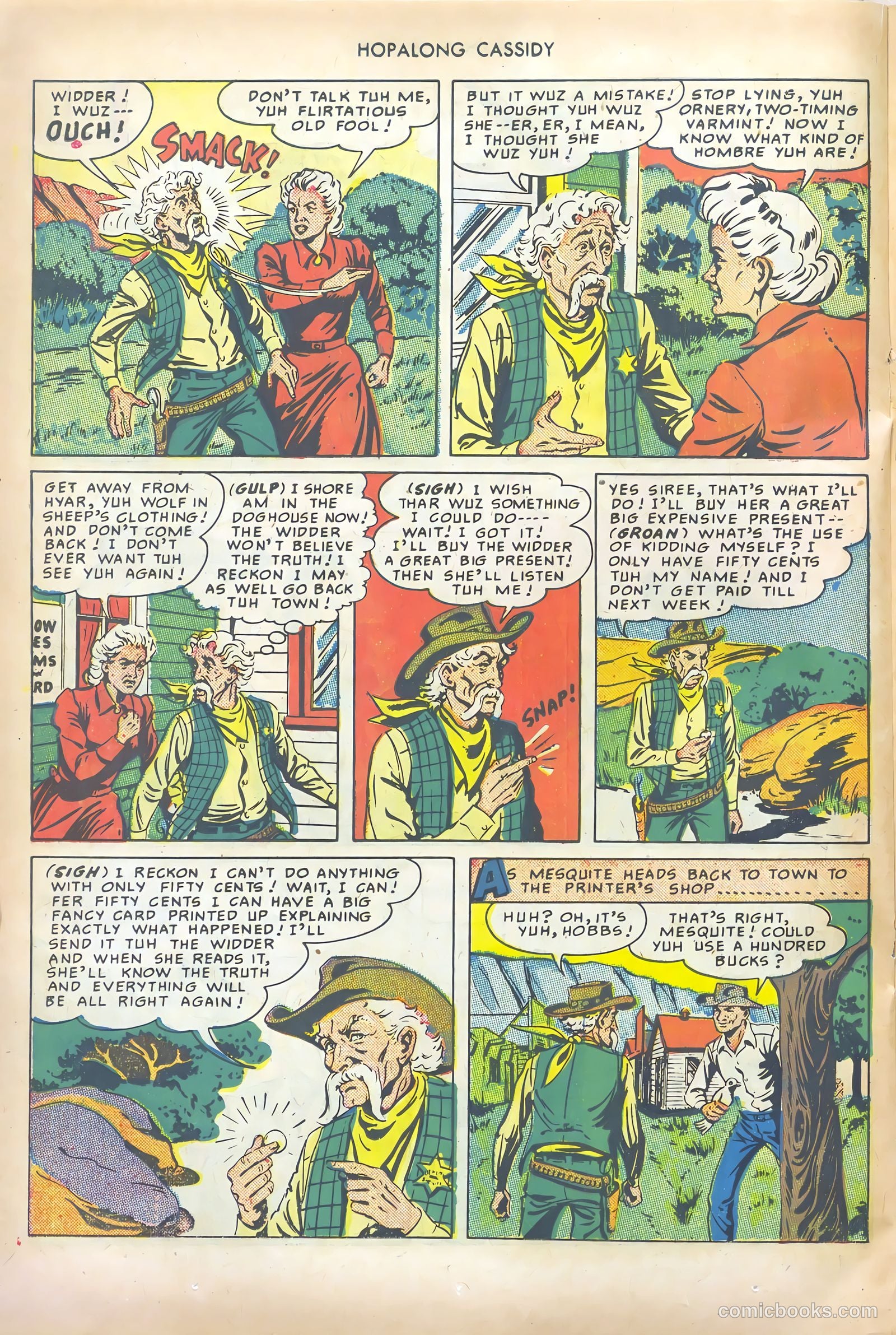 Hopalong Cassidy #42 — page 28 of 52