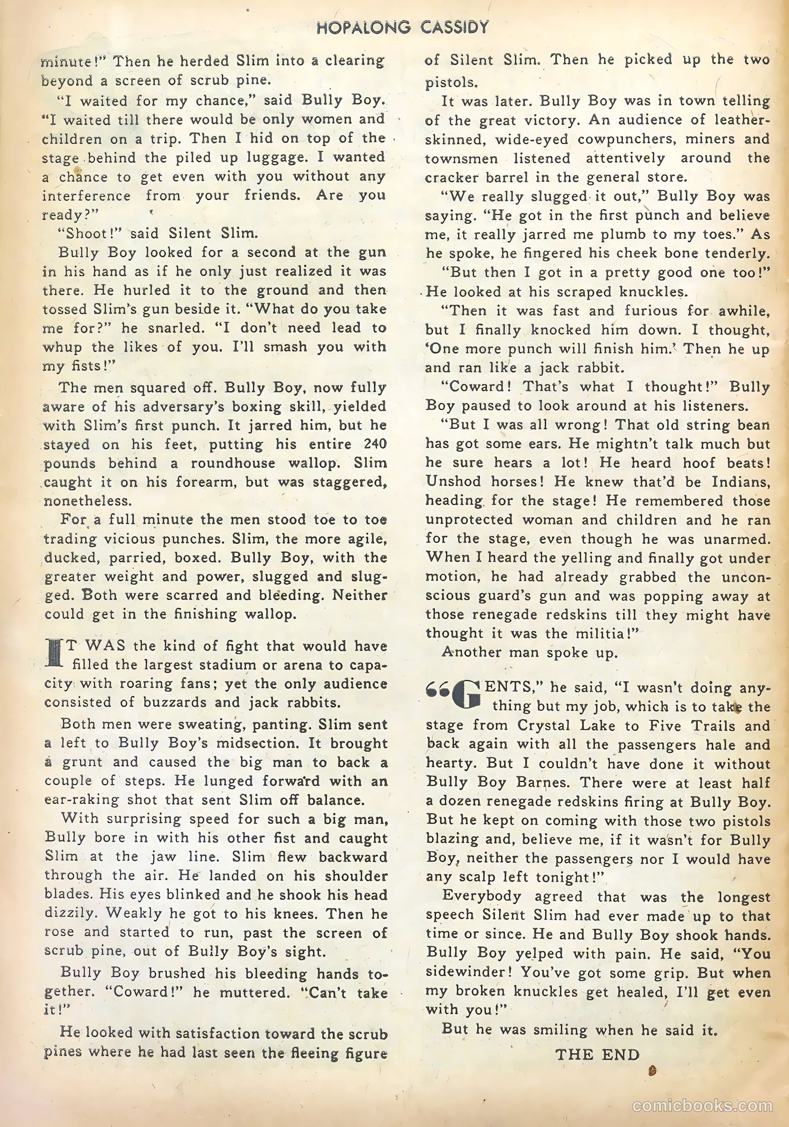 Hopalong Cassidy #42 — page 34 of 52