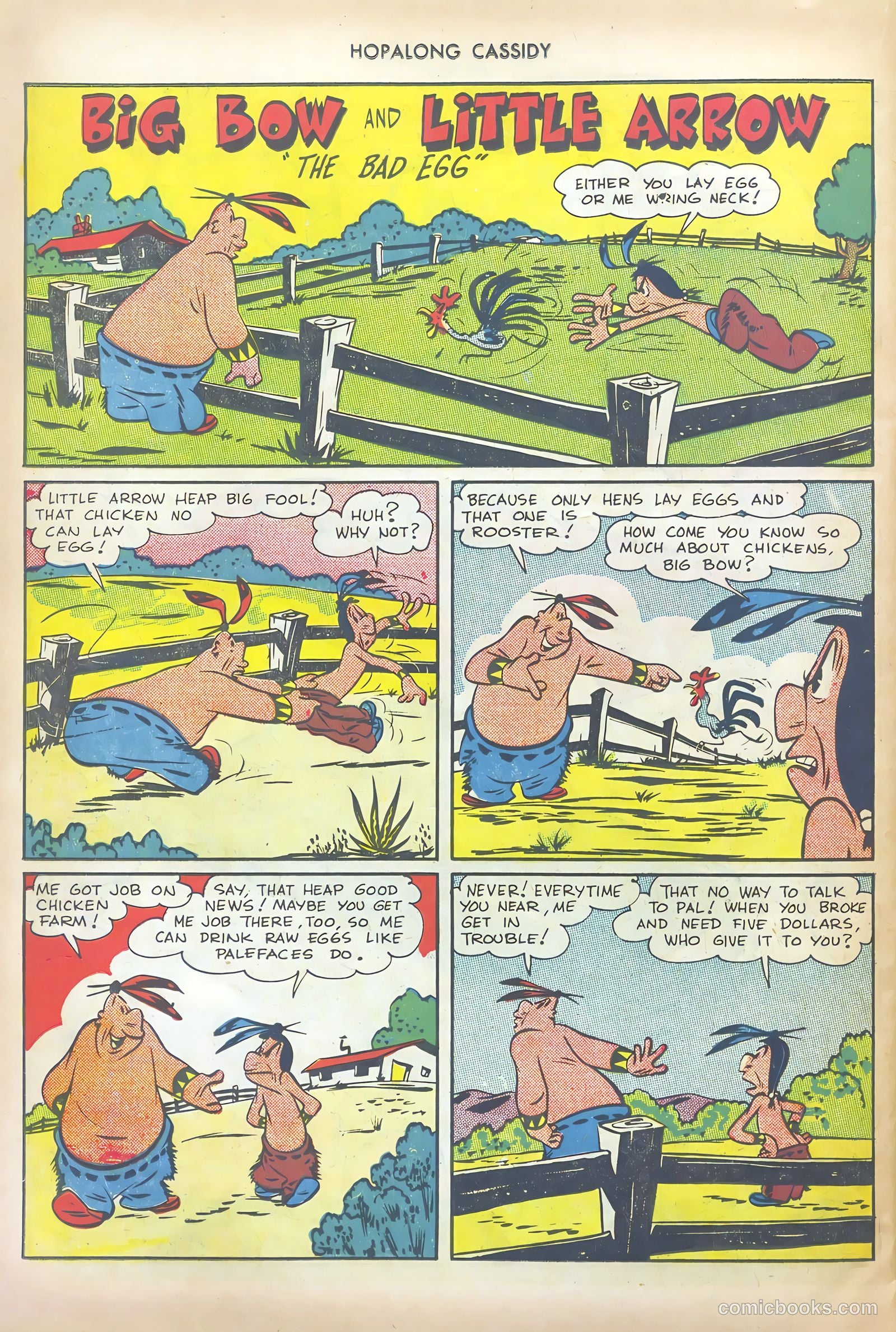 Hopalong Cassidy #42 — page 38 of 52