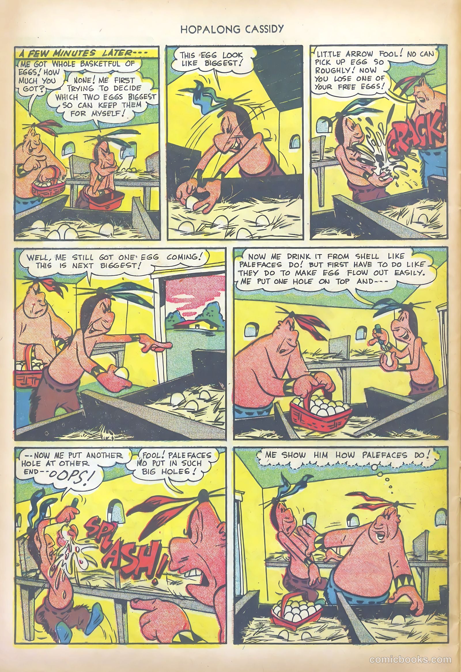 Hopalong Cassidy #42 — page 40 of 52