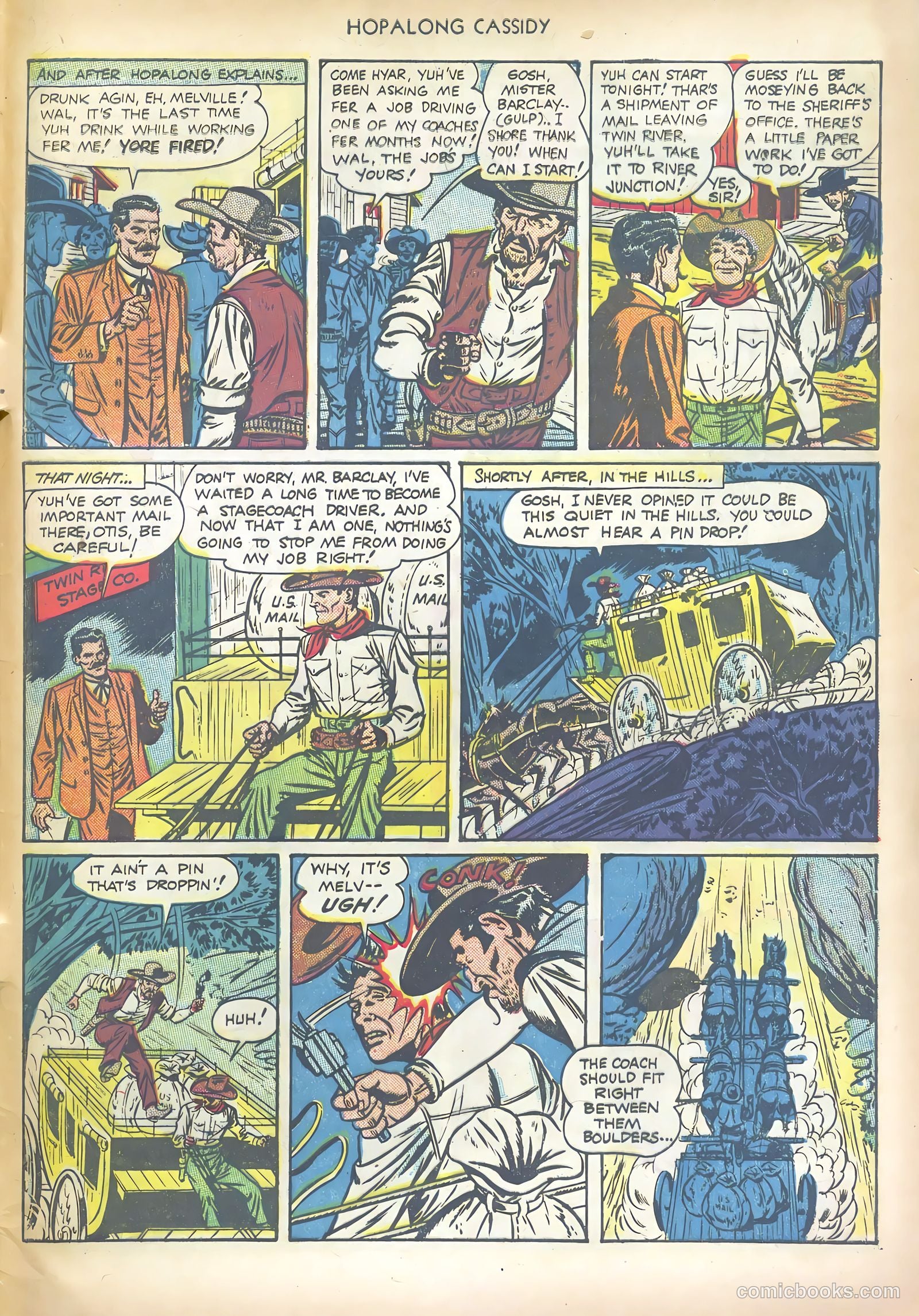 Hopalong Cassidy #42 — page 45 of 52