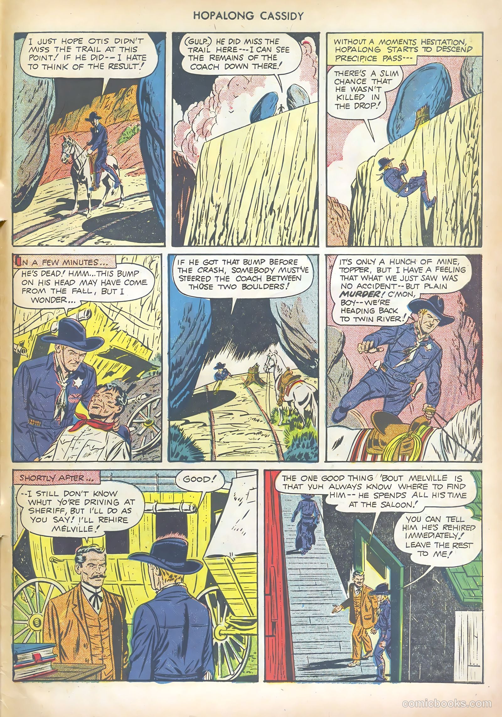 Hopalong Cassidy #42 — page 47 of 52