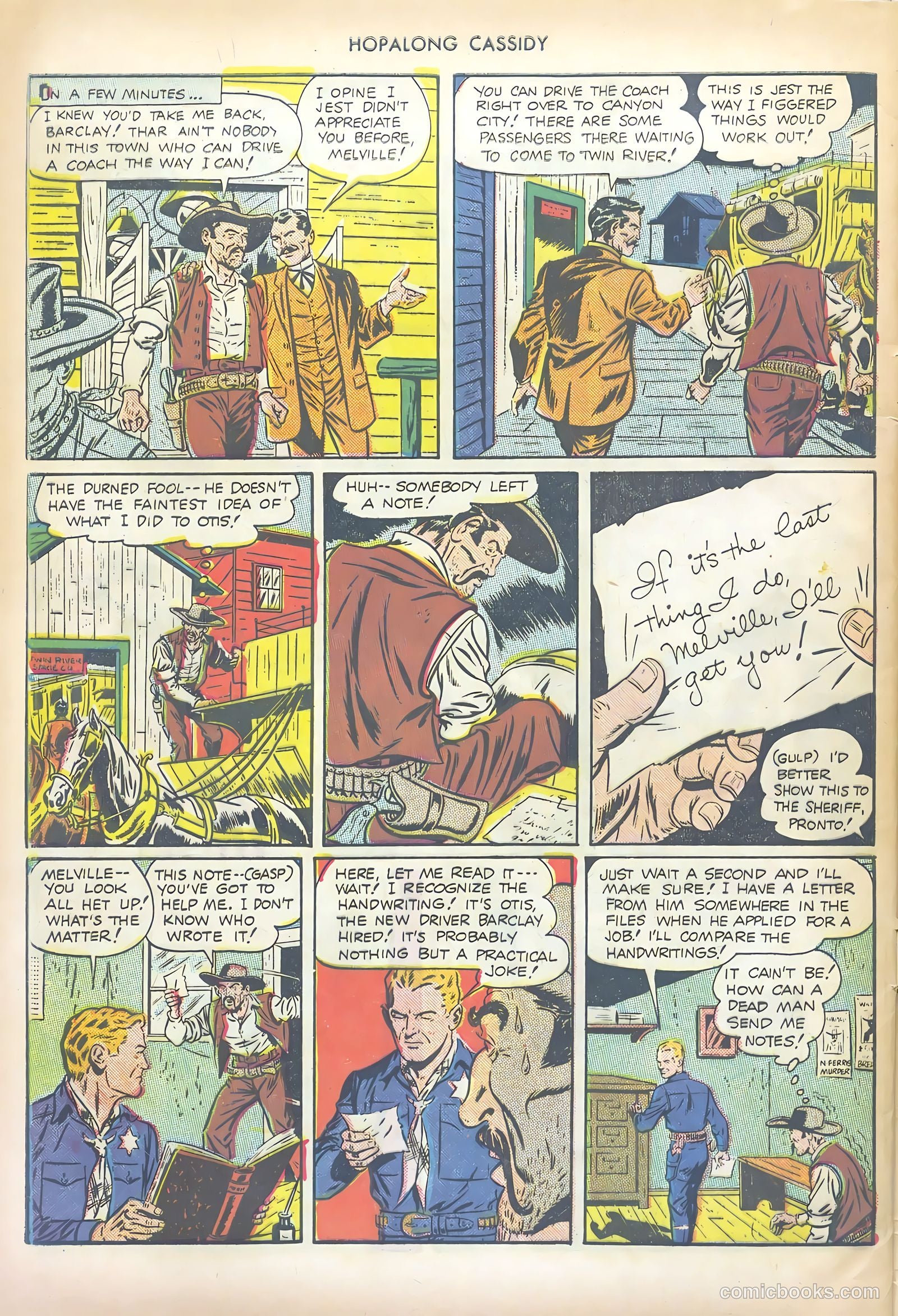 Hopalong Cassidy #42 — page 48 of 52